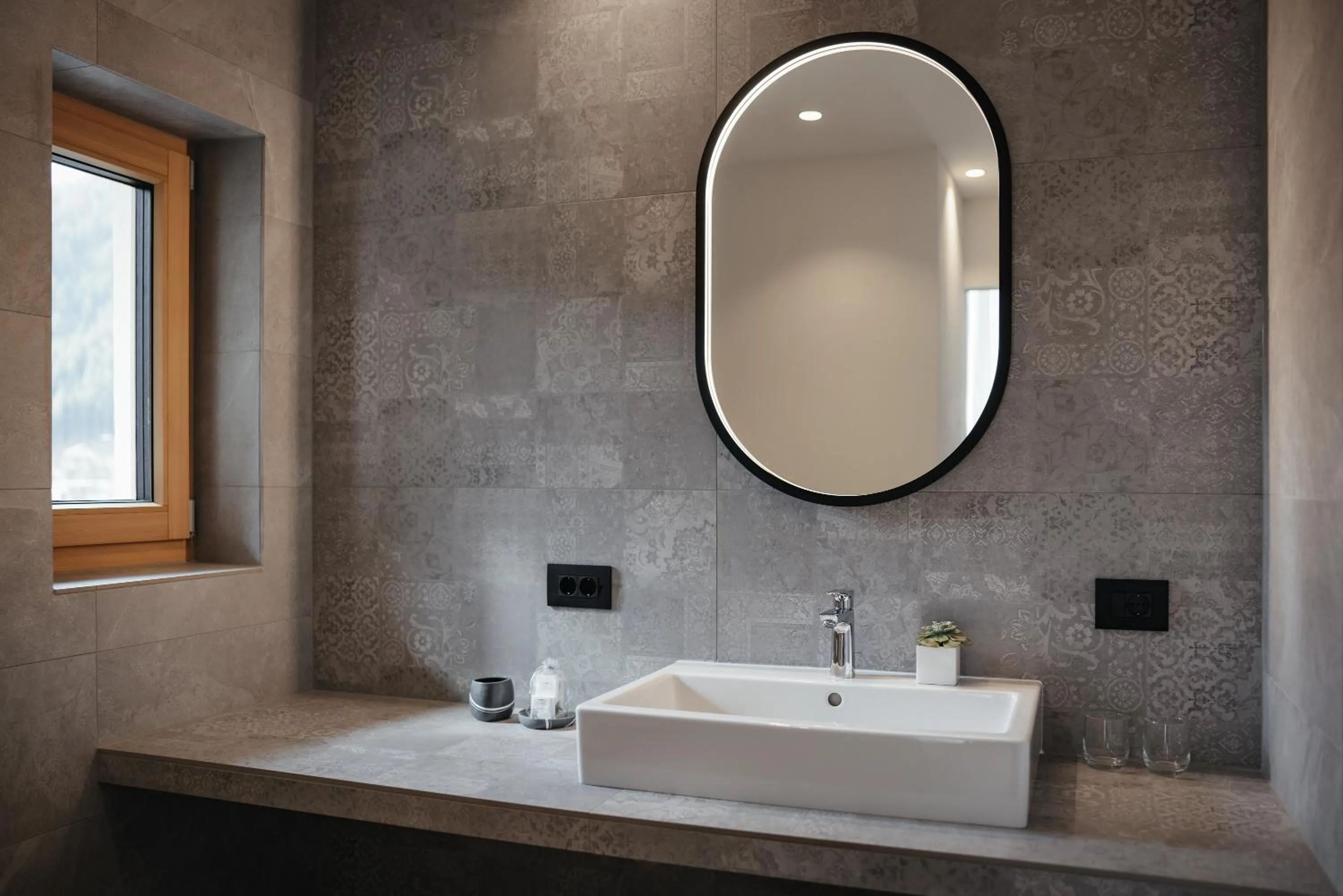 Bathroom in Hotel Pradat