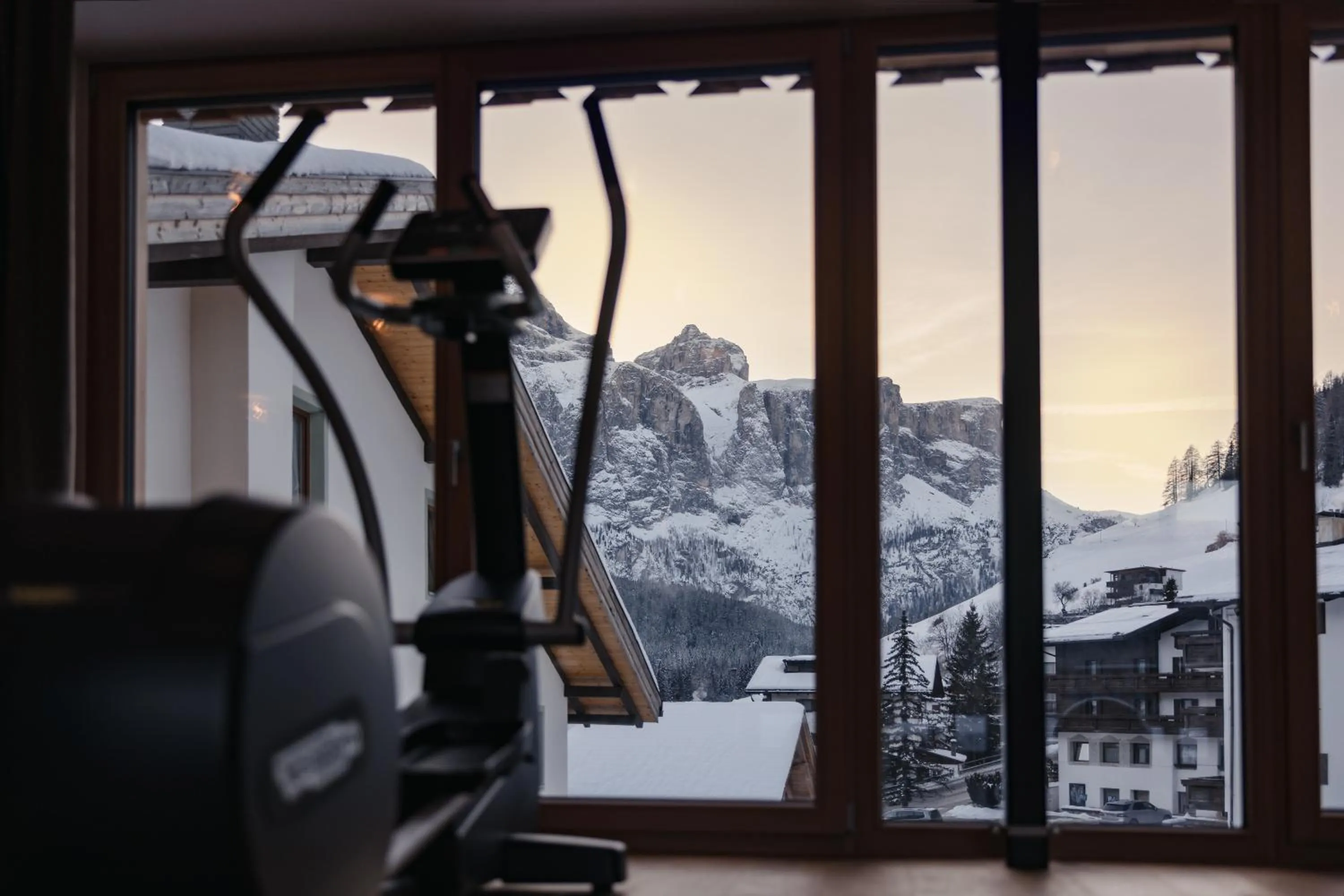 Fitness centre/facilities in Hotel Pradat