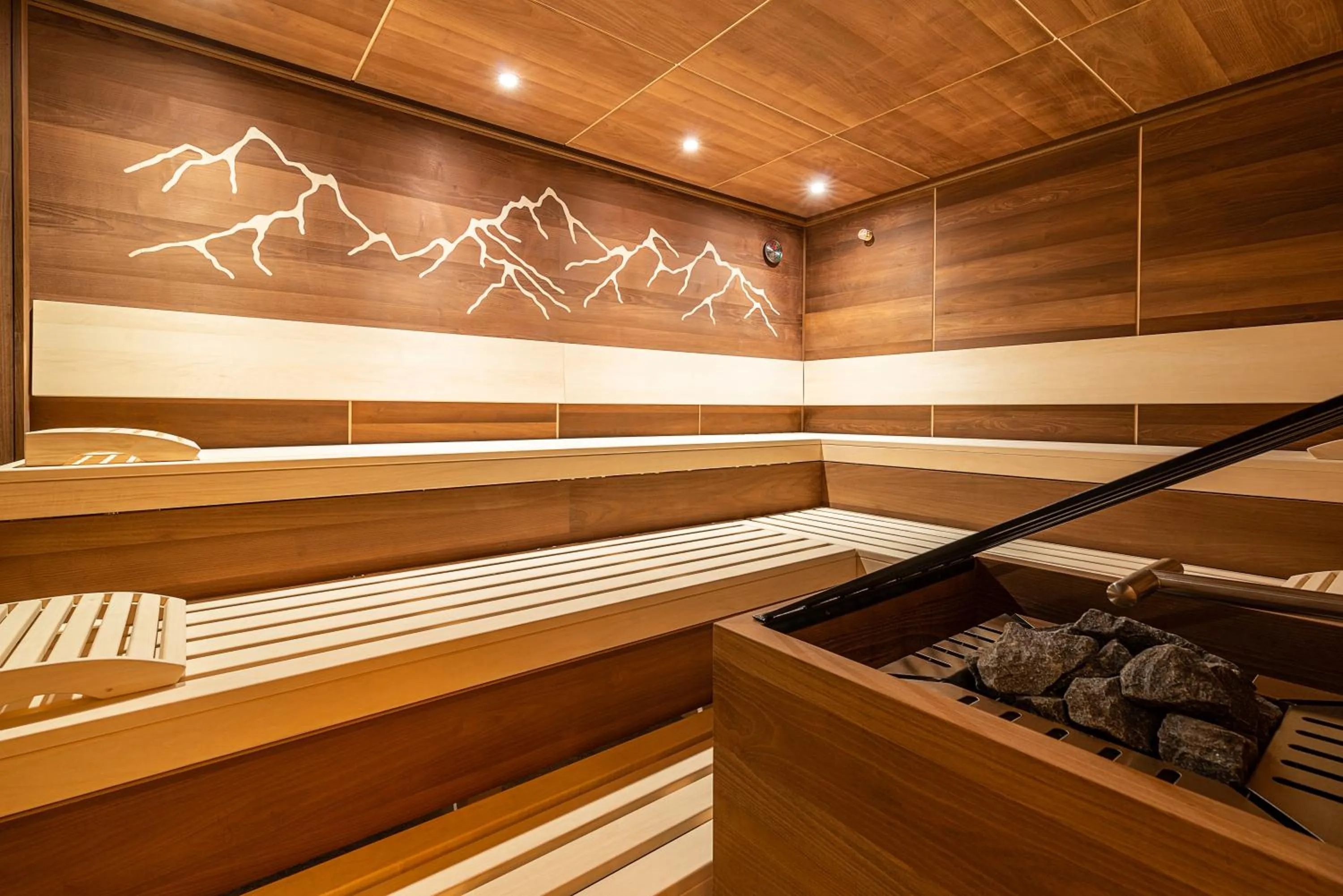 Sauna in Hotel Garni Romantik