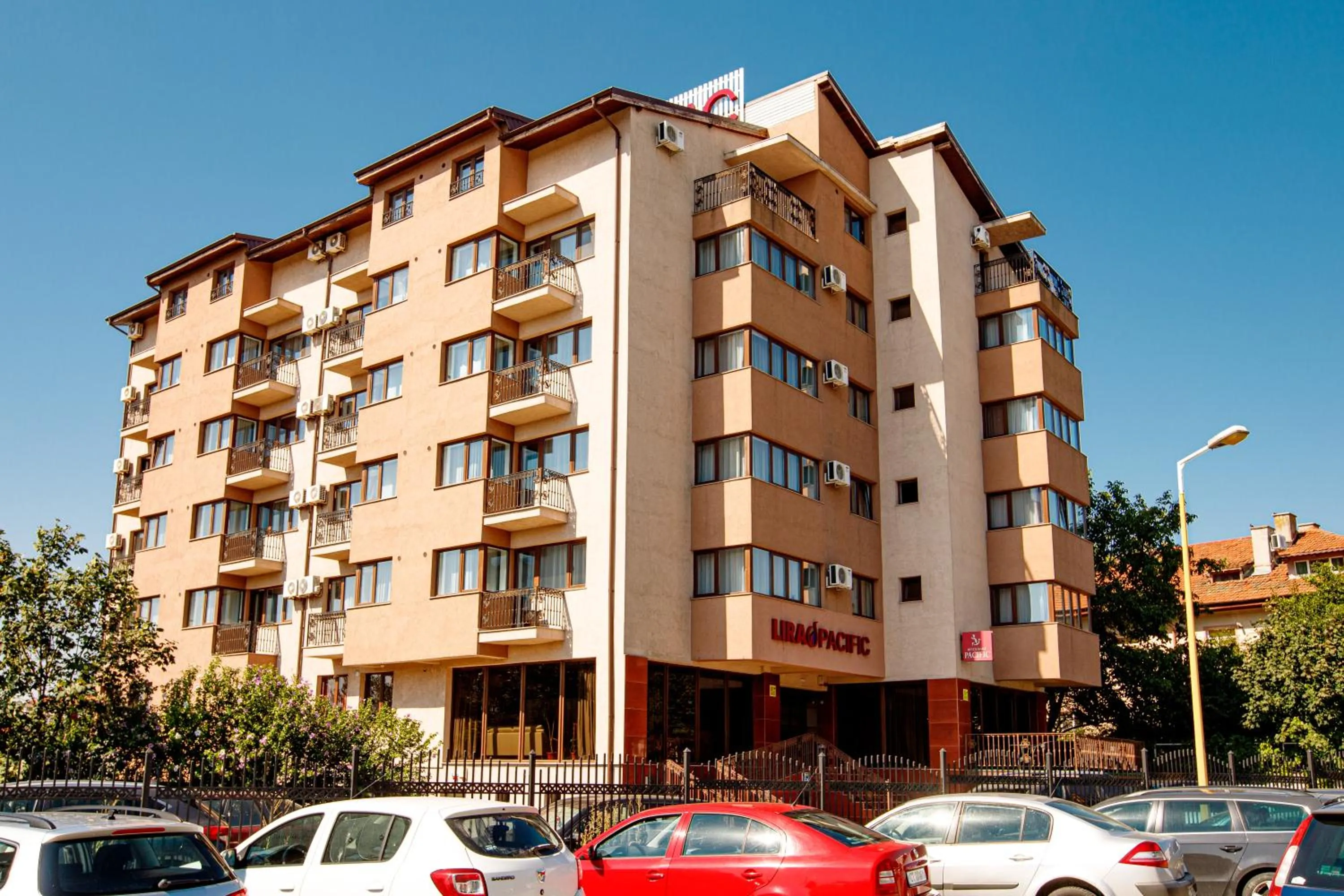 Property building in Lira Pacific Aparthotel