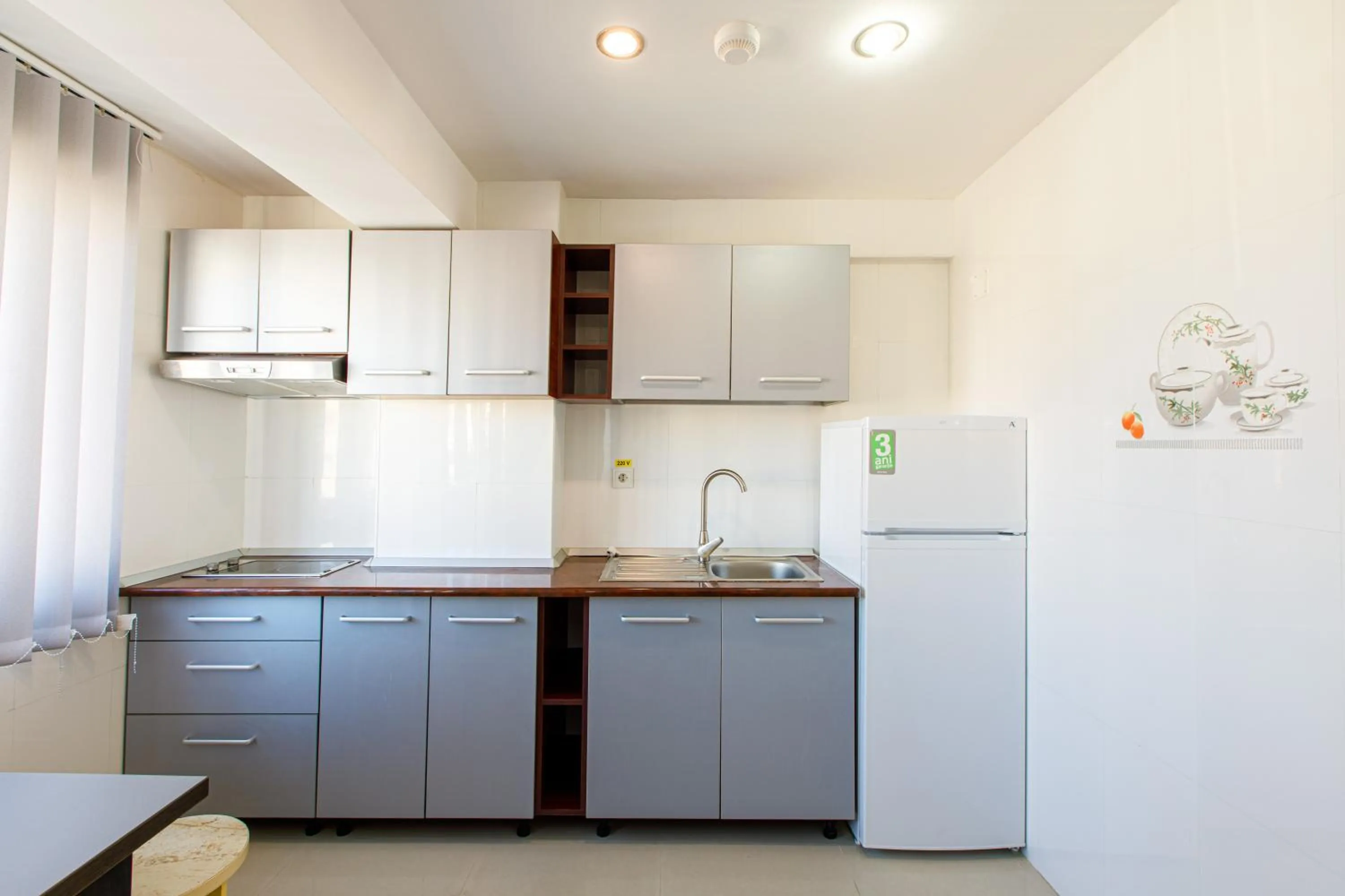 Kitchen or kitchenette in Lira Pacific Aparthotel