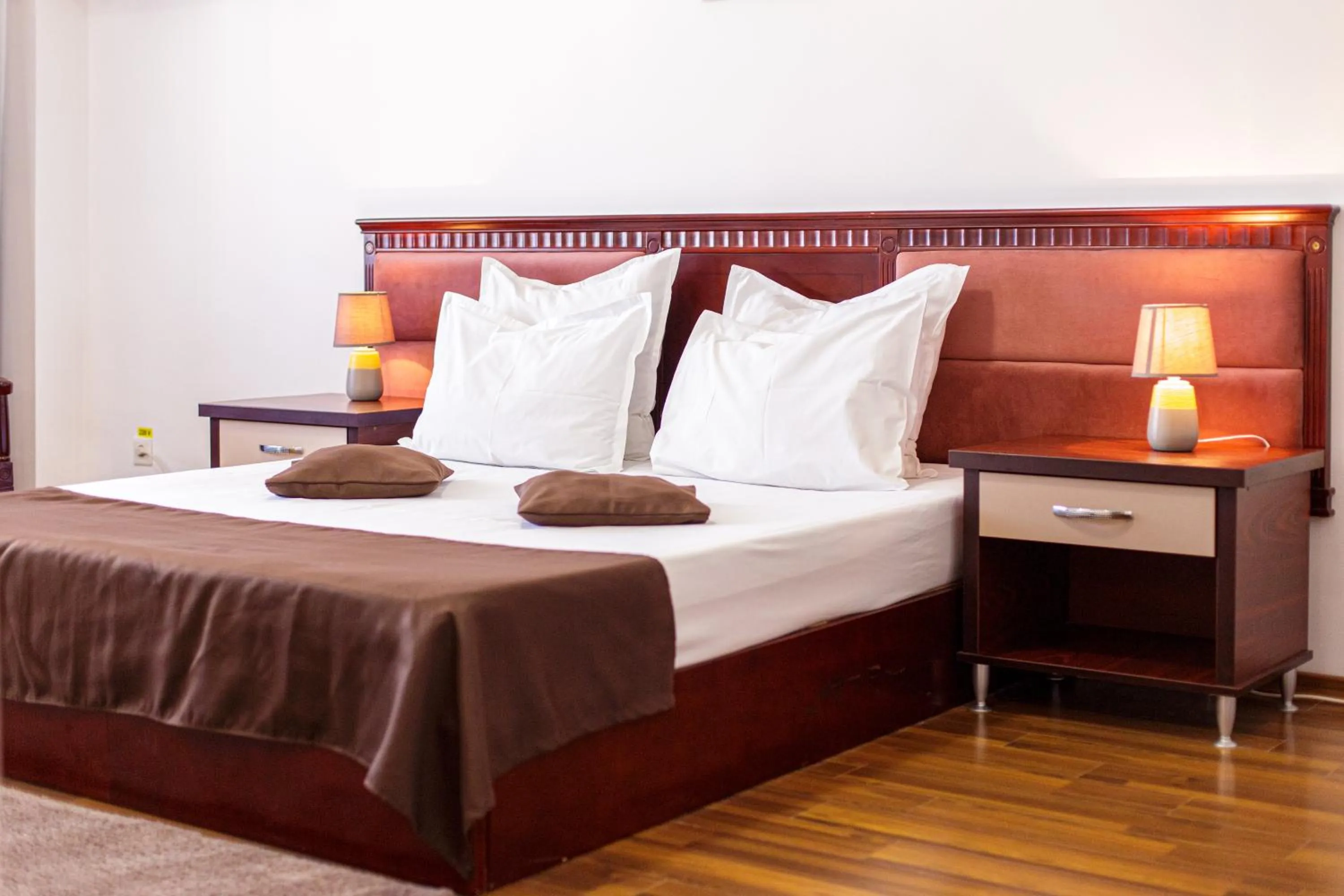 Bed in Lira Pacific Aparthotel