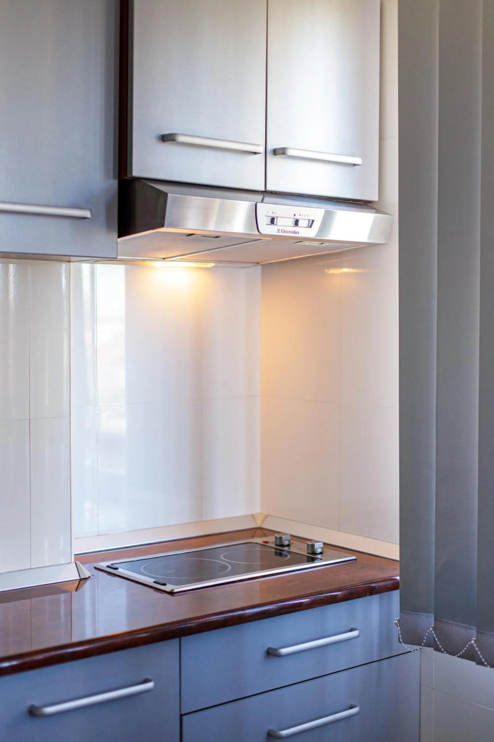 Kitchen or kitchenette in Lira Pacific Aparthotel