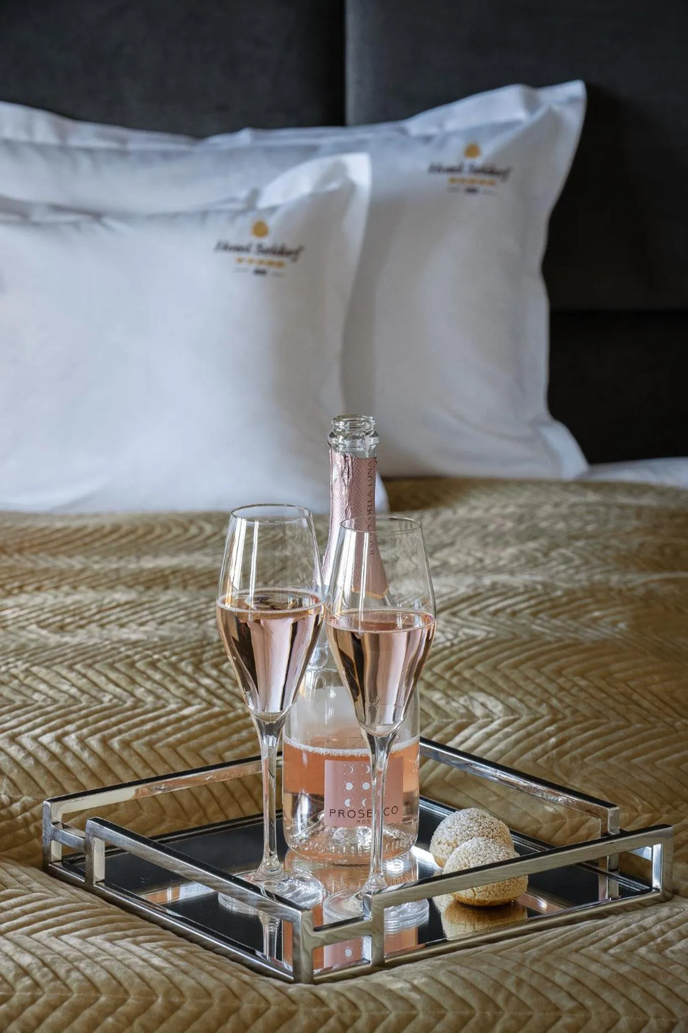 Bed in Hotel Seidorf