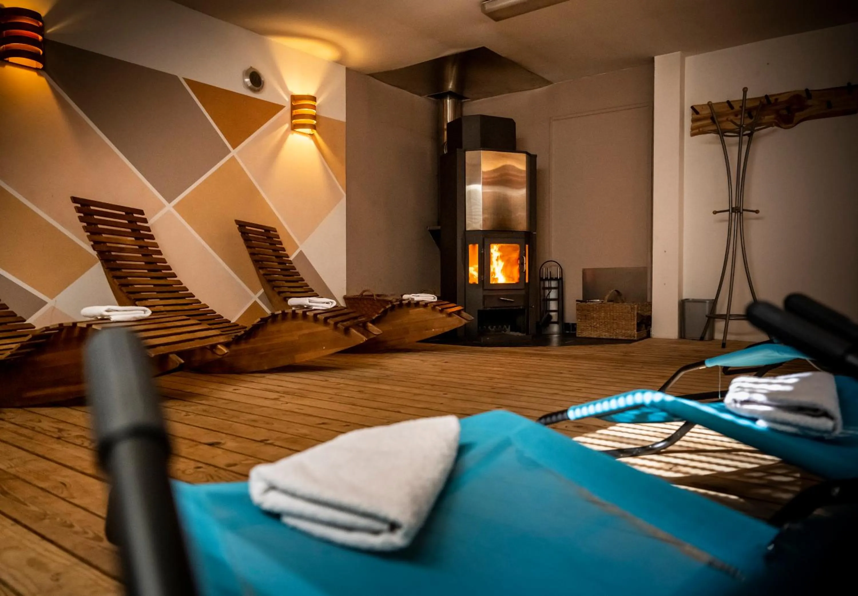 Sauna, Bed in Sporthotel Glück Auf Mönchenfrei