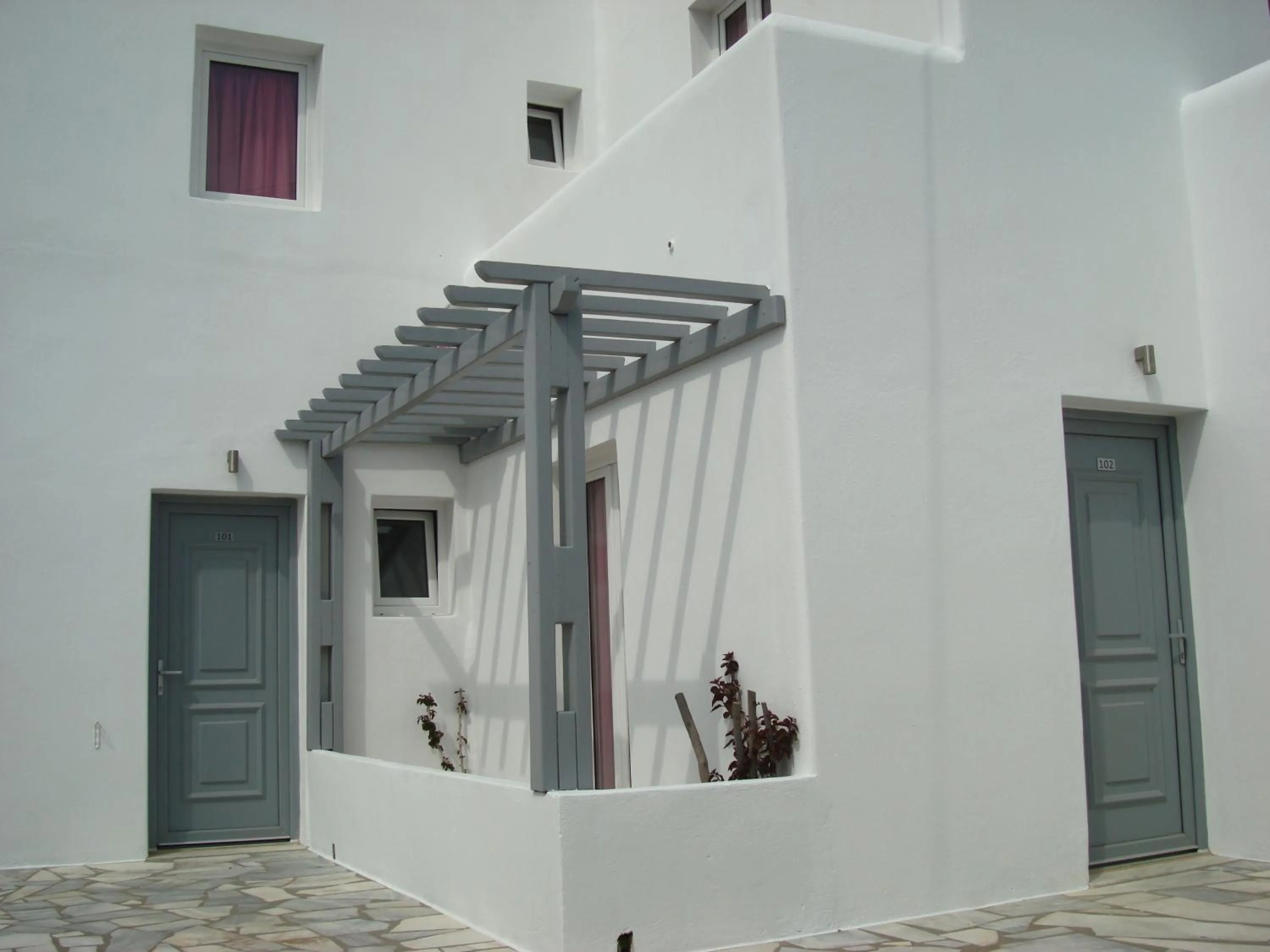 Property building in Elena Studios & Suites