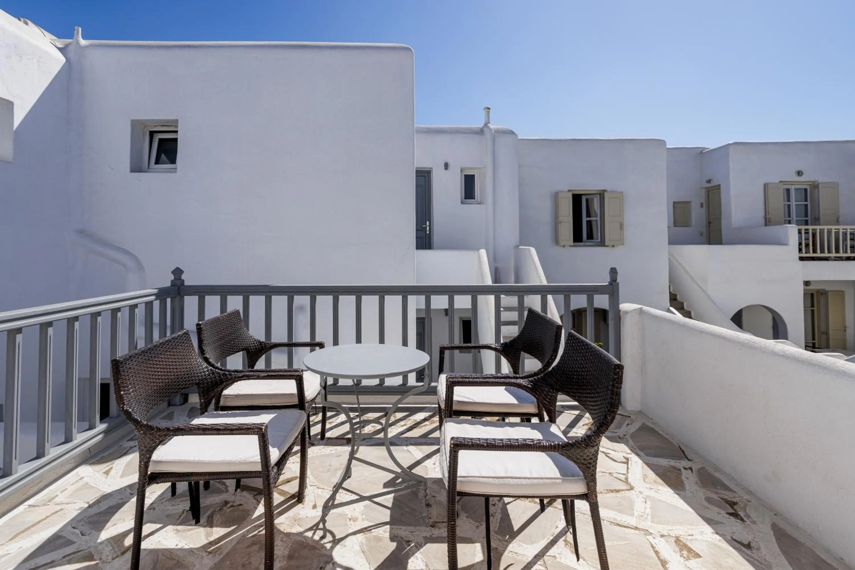 Property building in Elena Studios & Suites