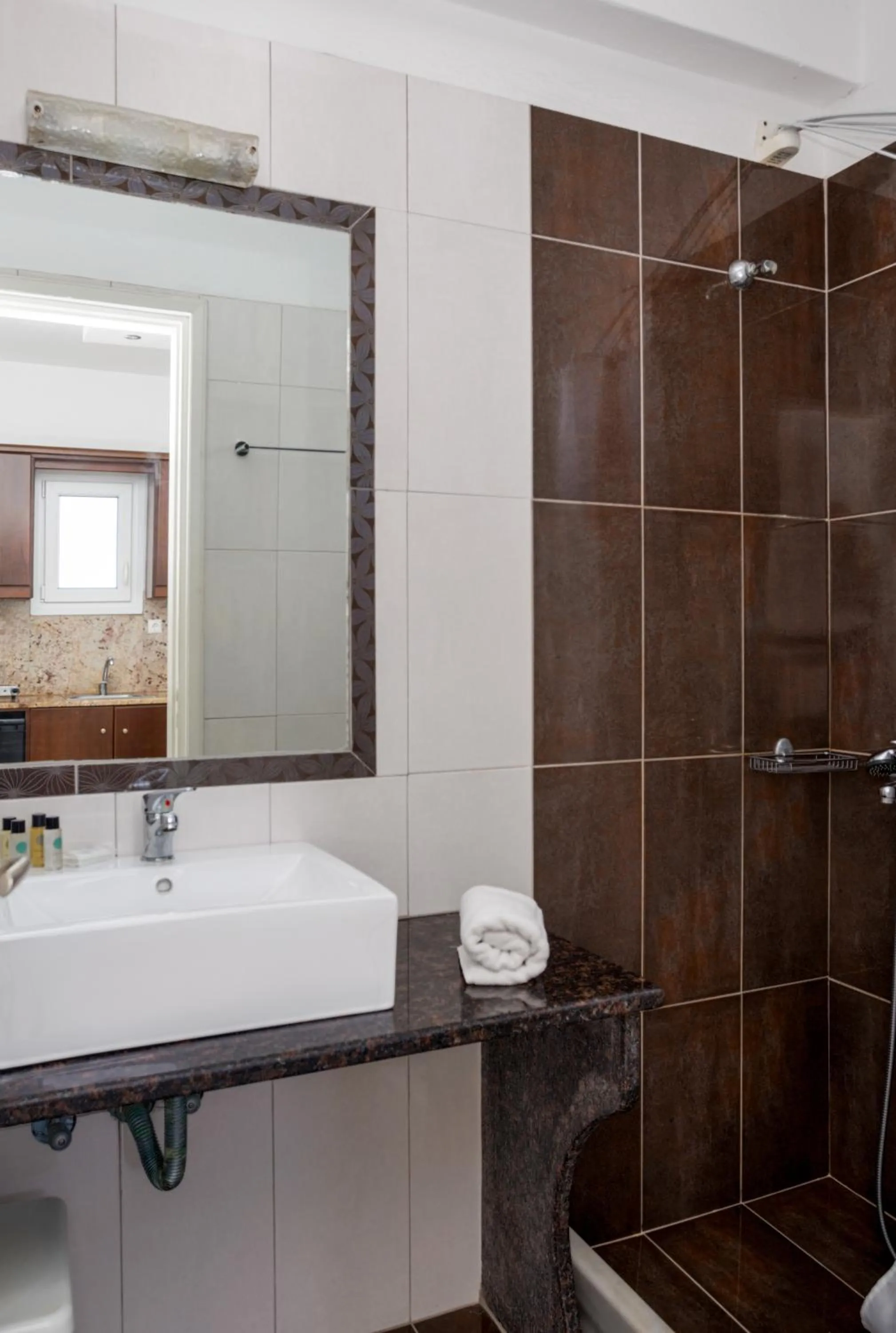 Bathroom in Elena Studios & Suites