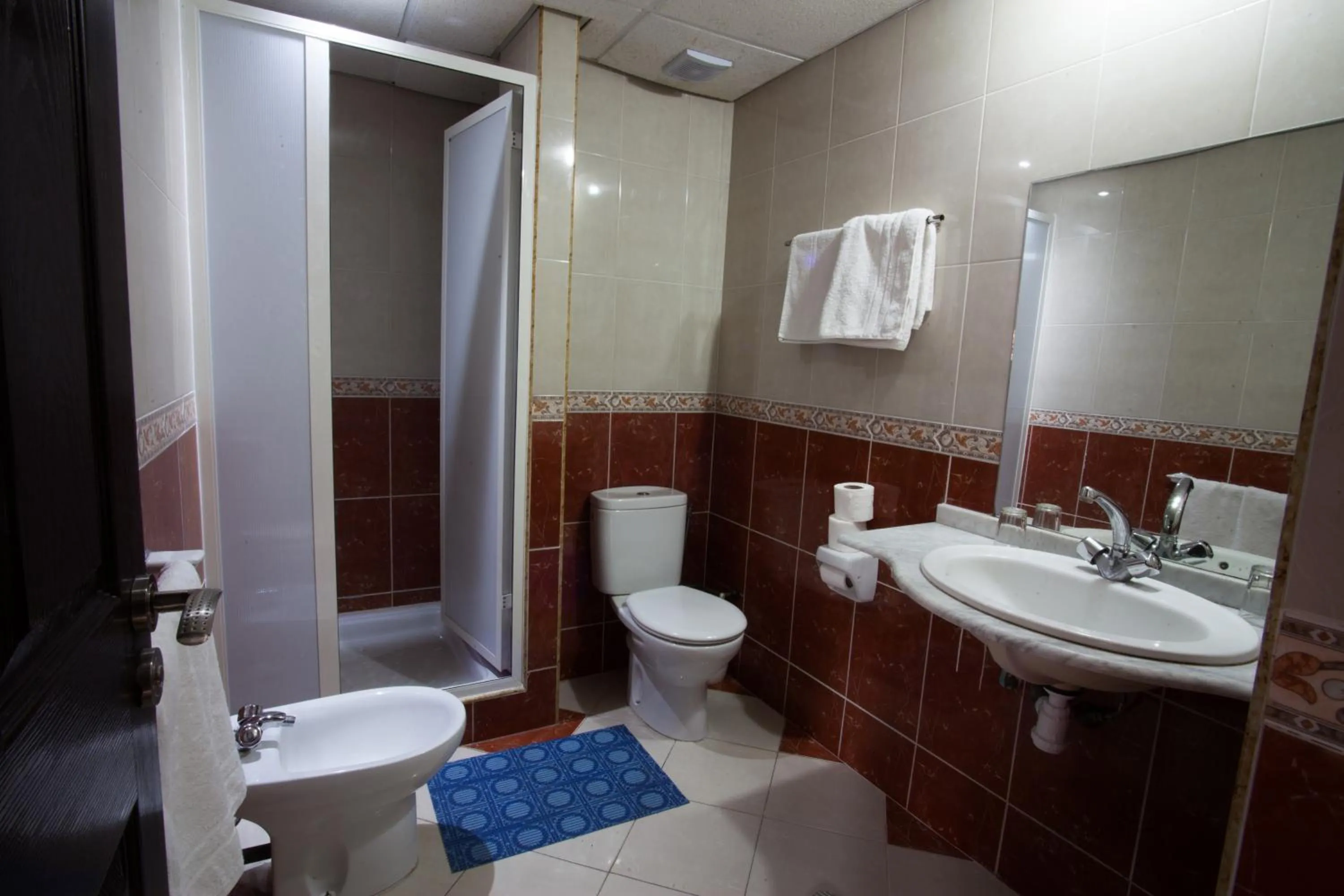 Bathroom in Residence Hotel Assounfou