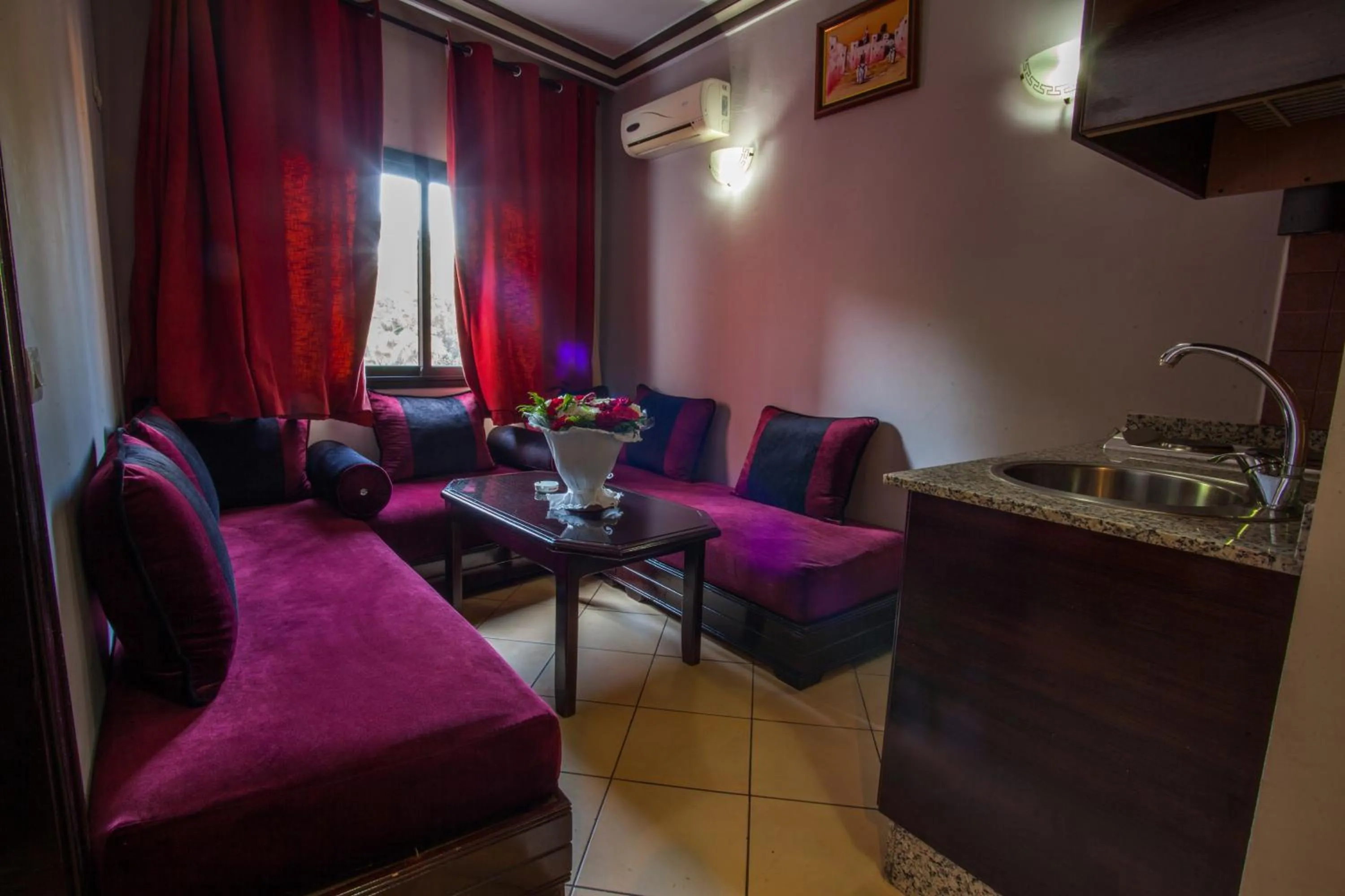 Living room in Residence Hotel Assounfou