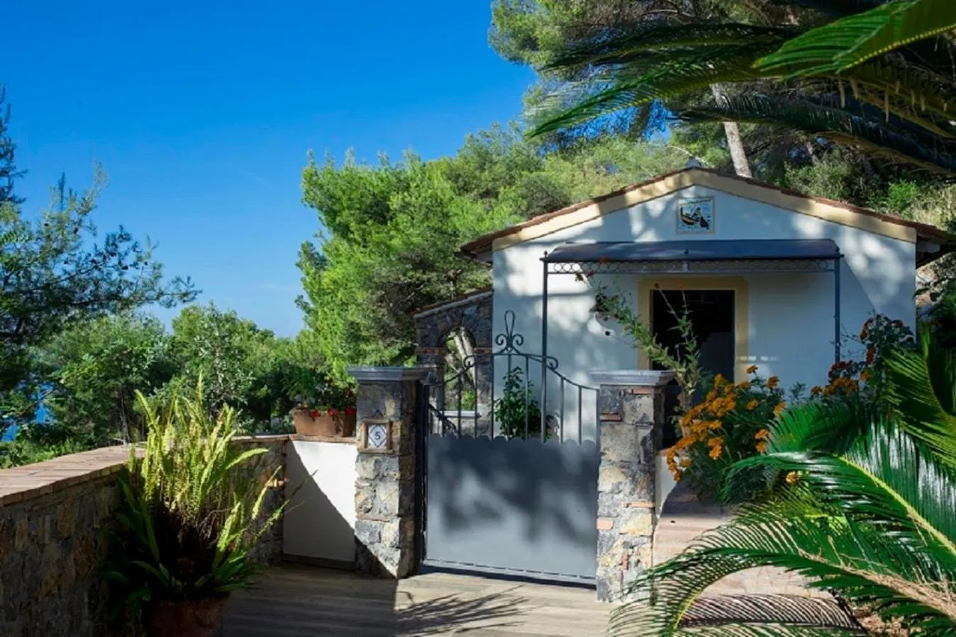 Patio in Hotel Villa Delle Meraviglie