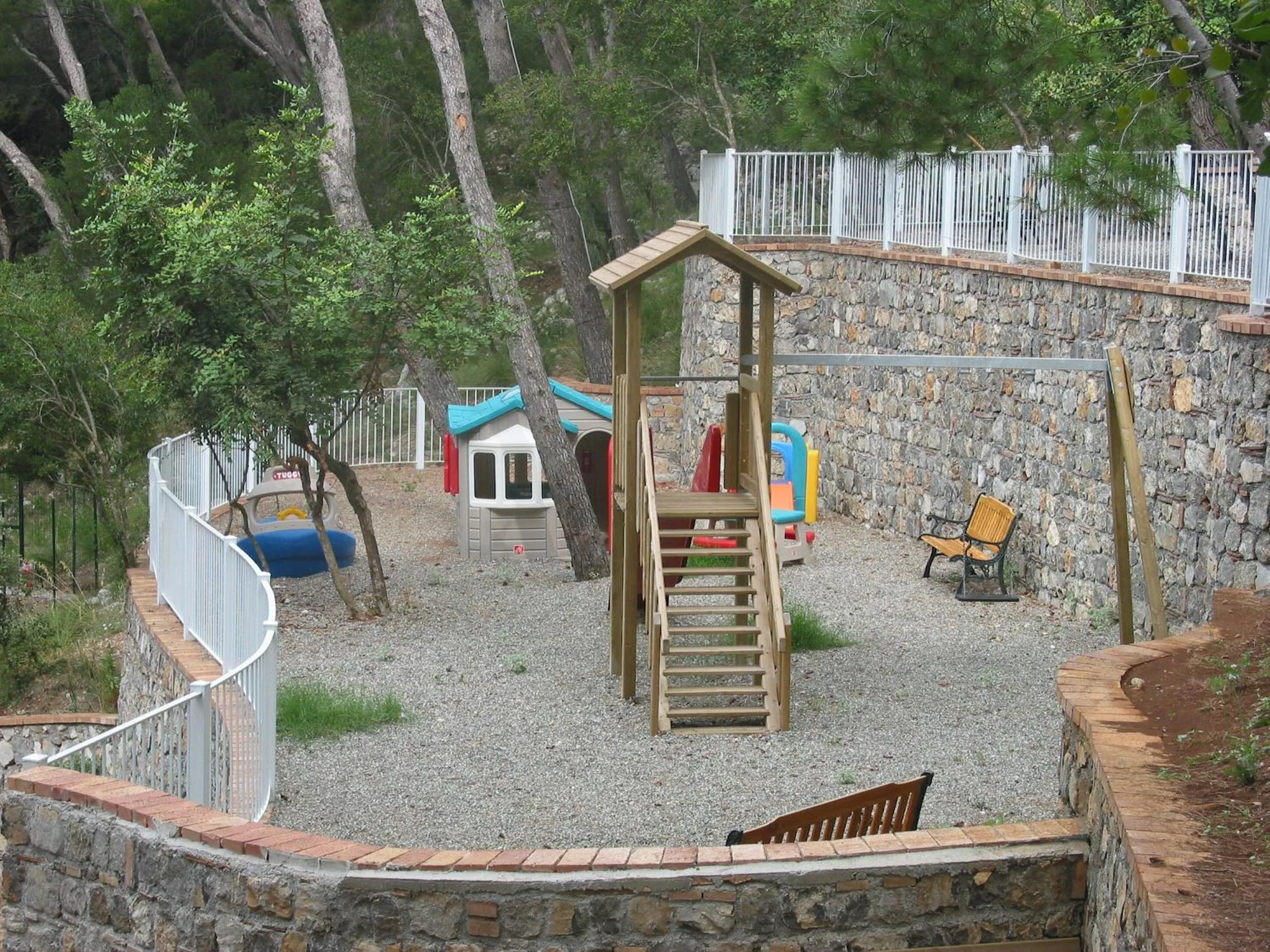 Children play ground in Hotel Villa Delle Meraviglie