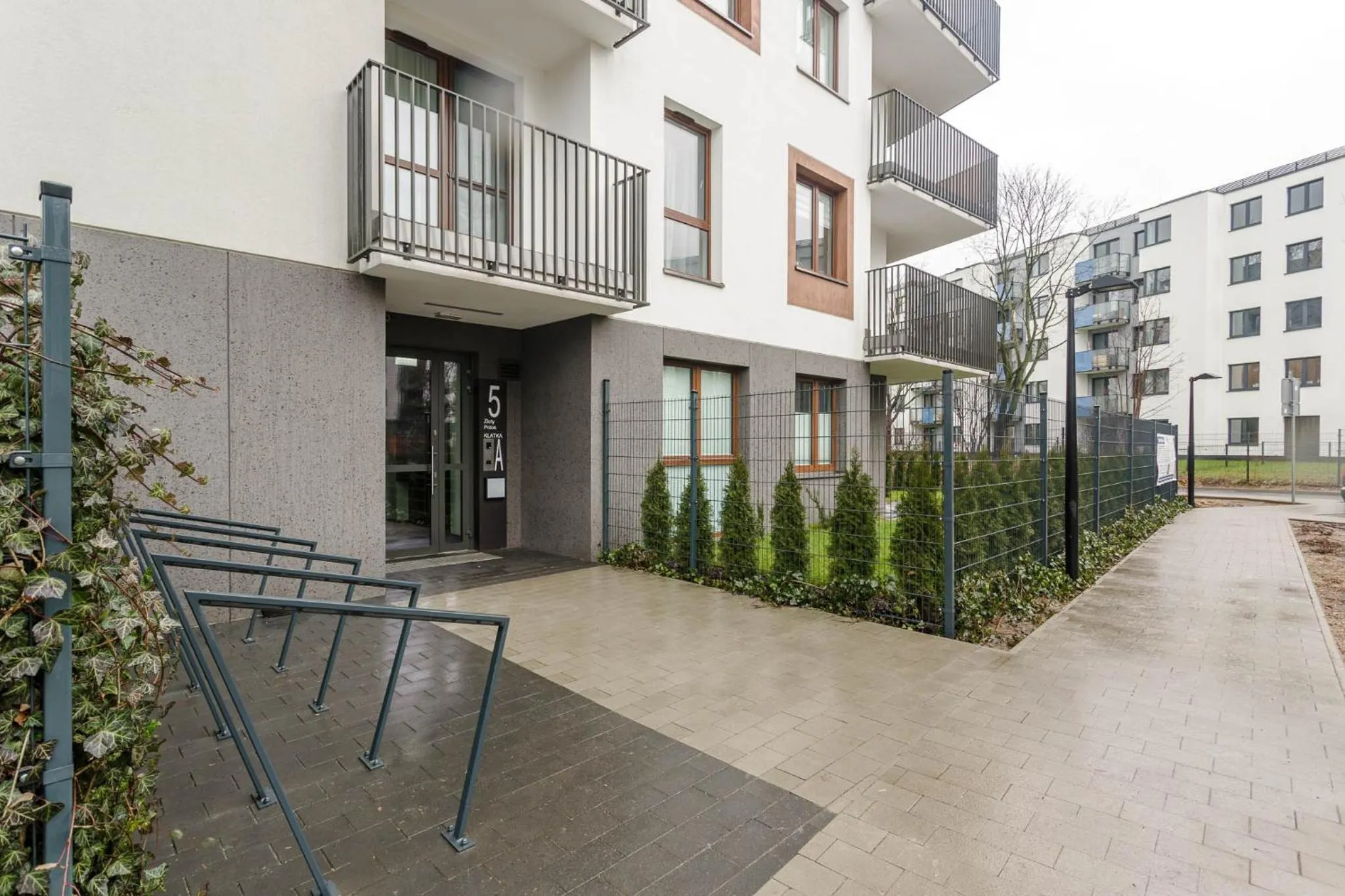 Facade/entrance in Chill Apartments Airport Apartments