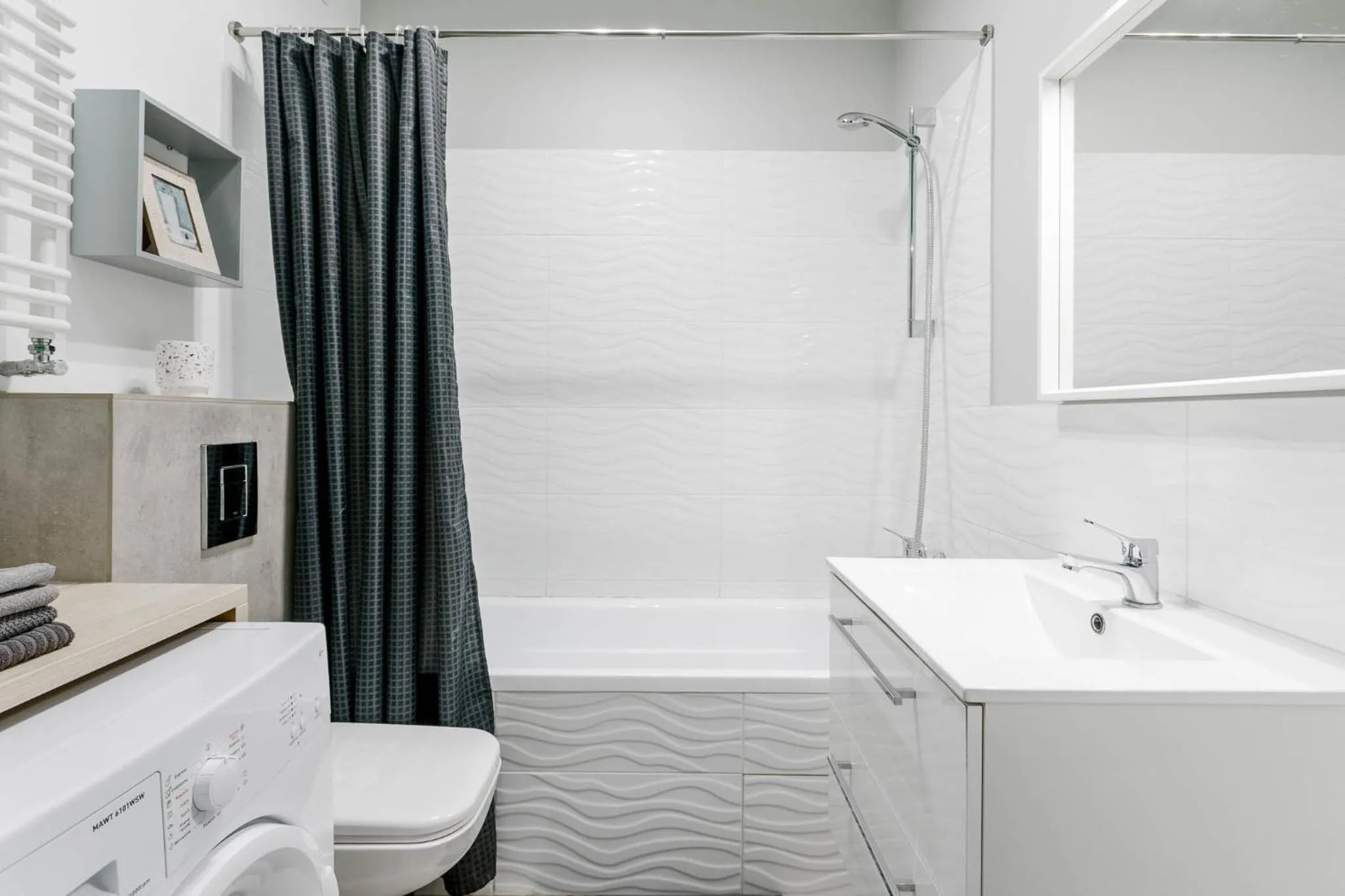 Bathroom in Chill Apartments Airport Apartments