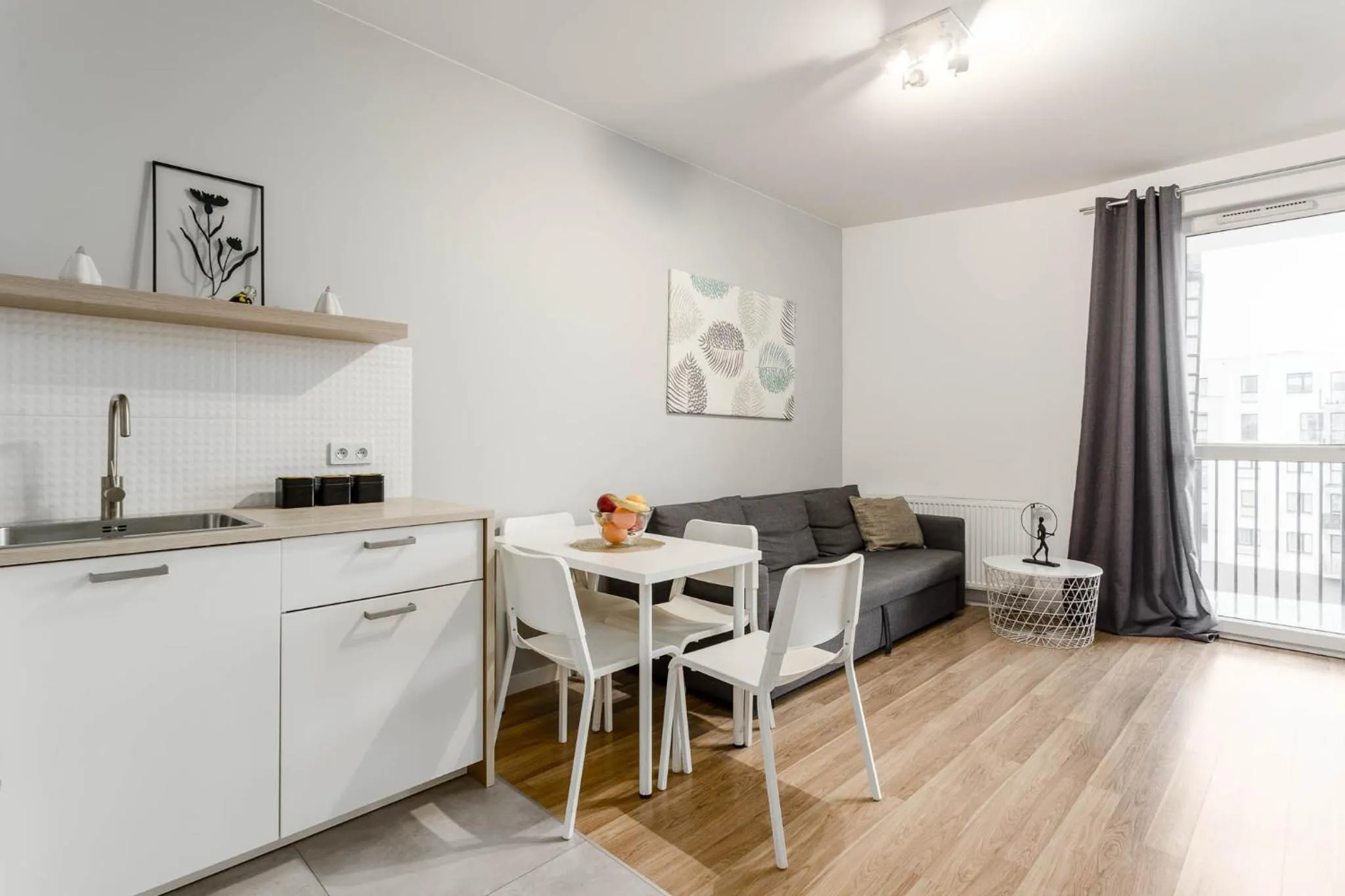 Living room in Chill Apartments Airport Apartments