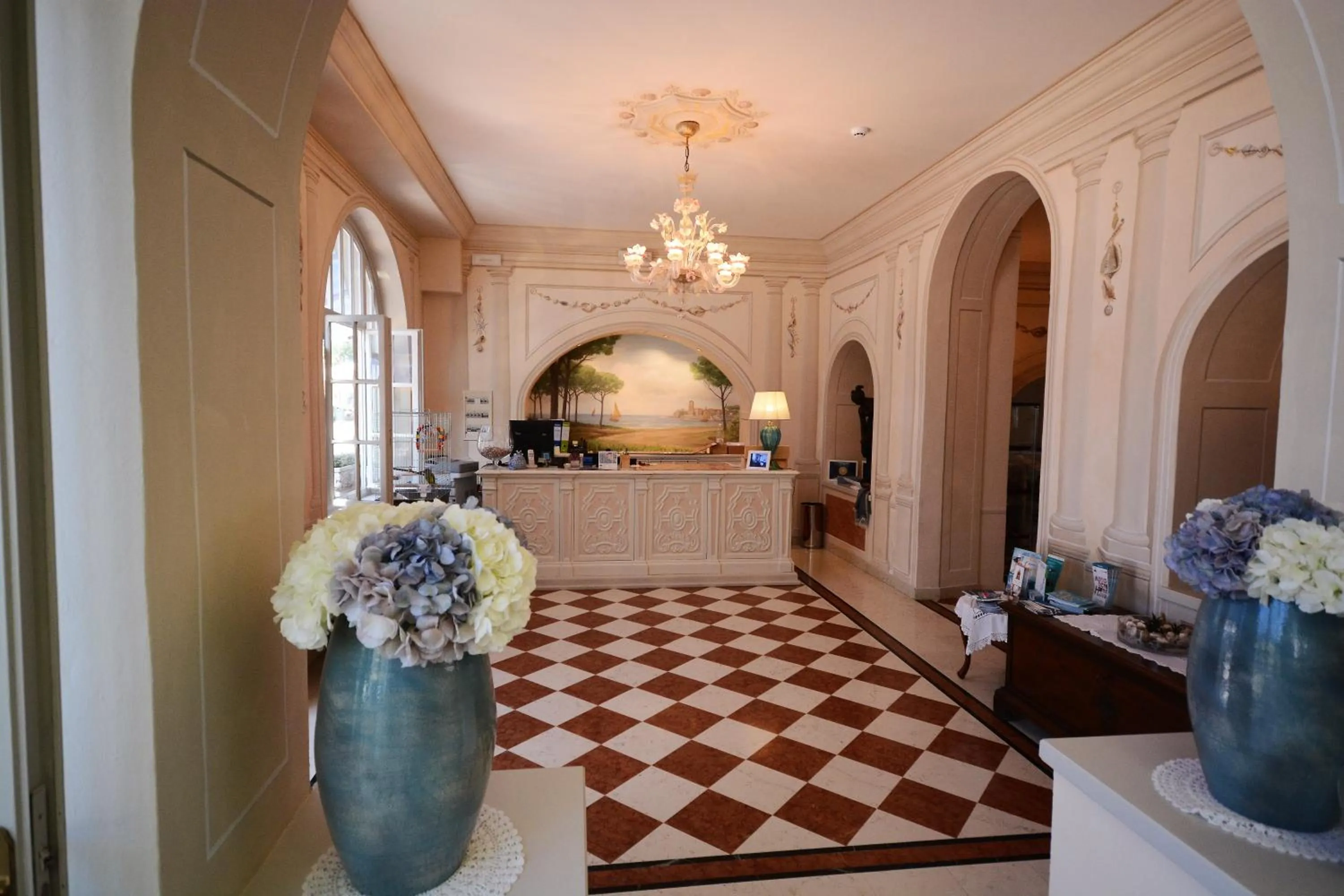 Lobby or reception in Hotel Villa Erica