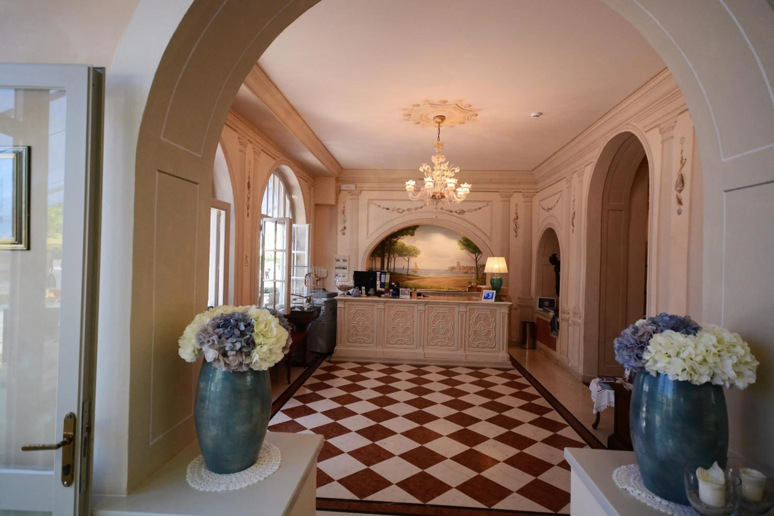 Lobby or reception in Hotel Villa Erica