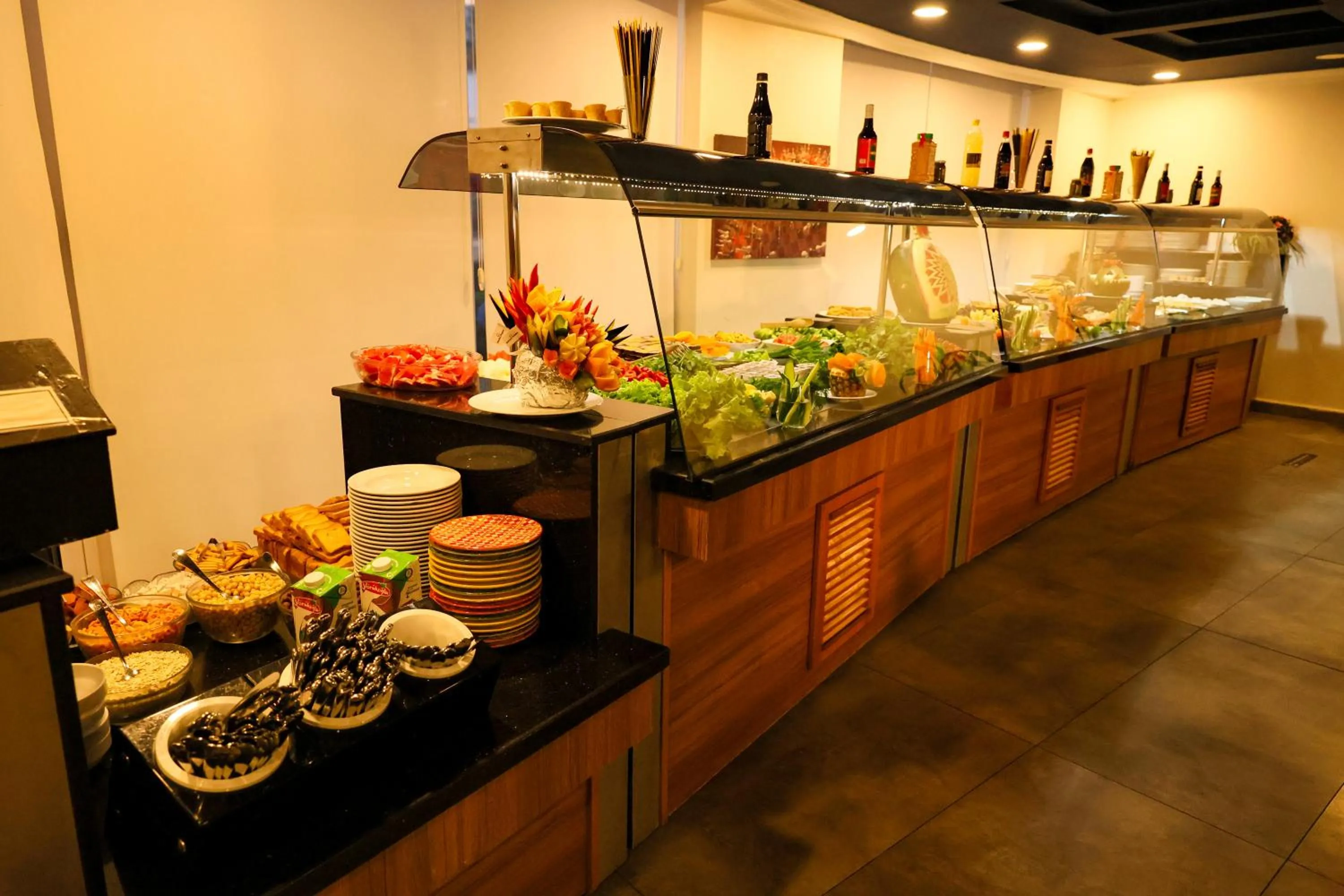 Buffet breakfast in The Corner Park Hotel