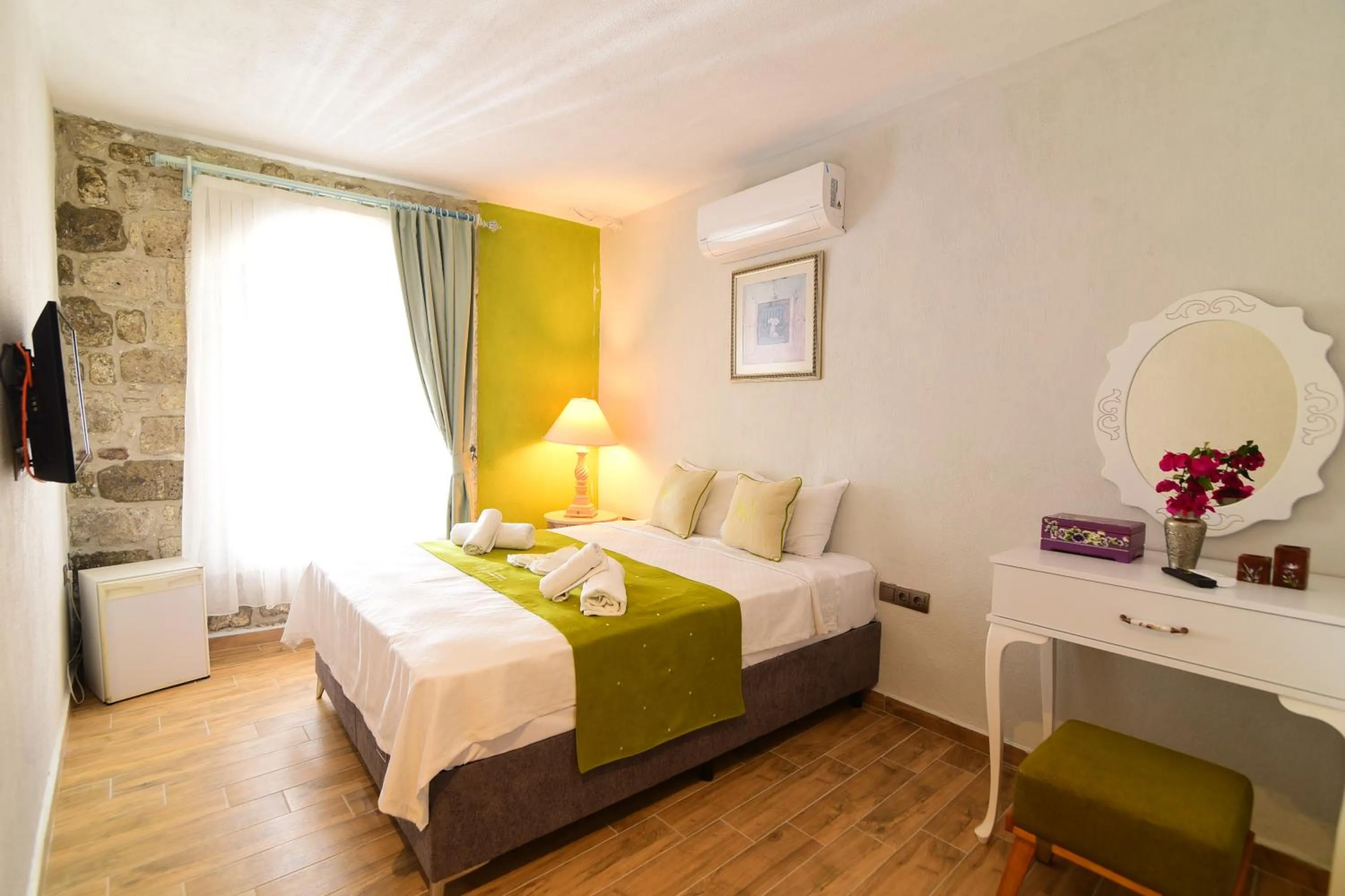 Bed in Bedirhan Konak Otel