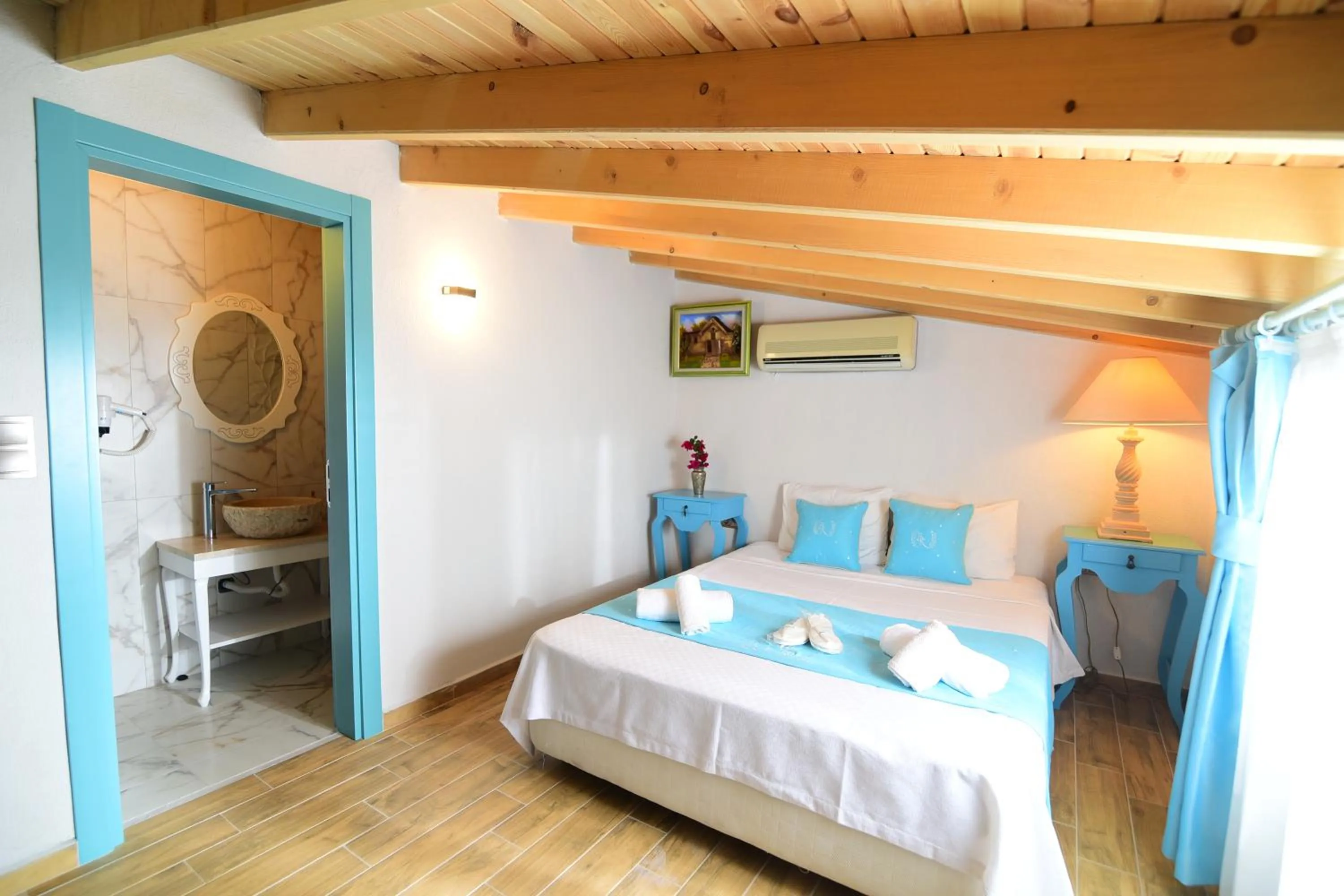 Bed in Bedirhan Konak Otel