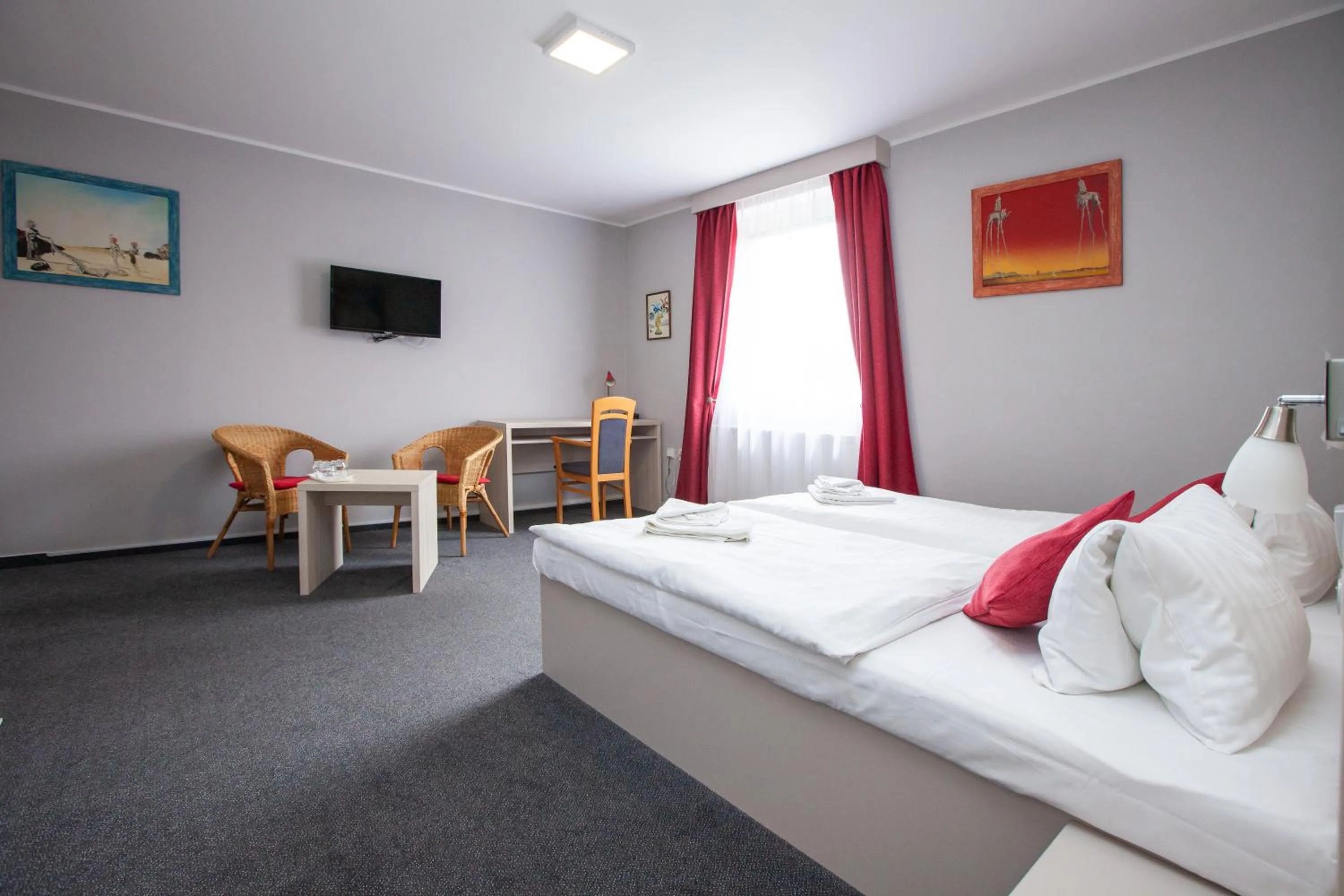 Bedroom, Bed in Hotel Stella