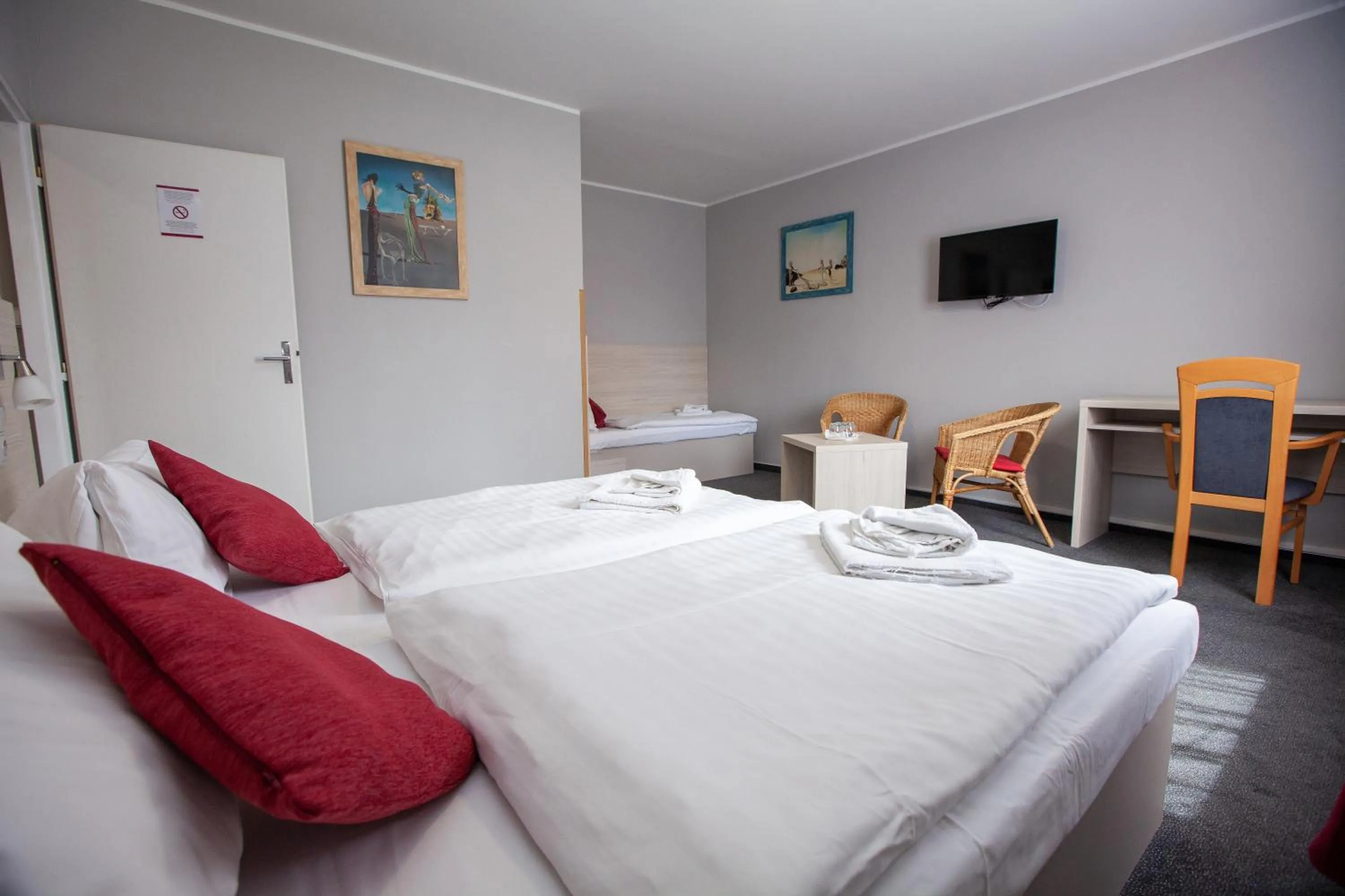 Bedroom, Bed in Hotel Stella