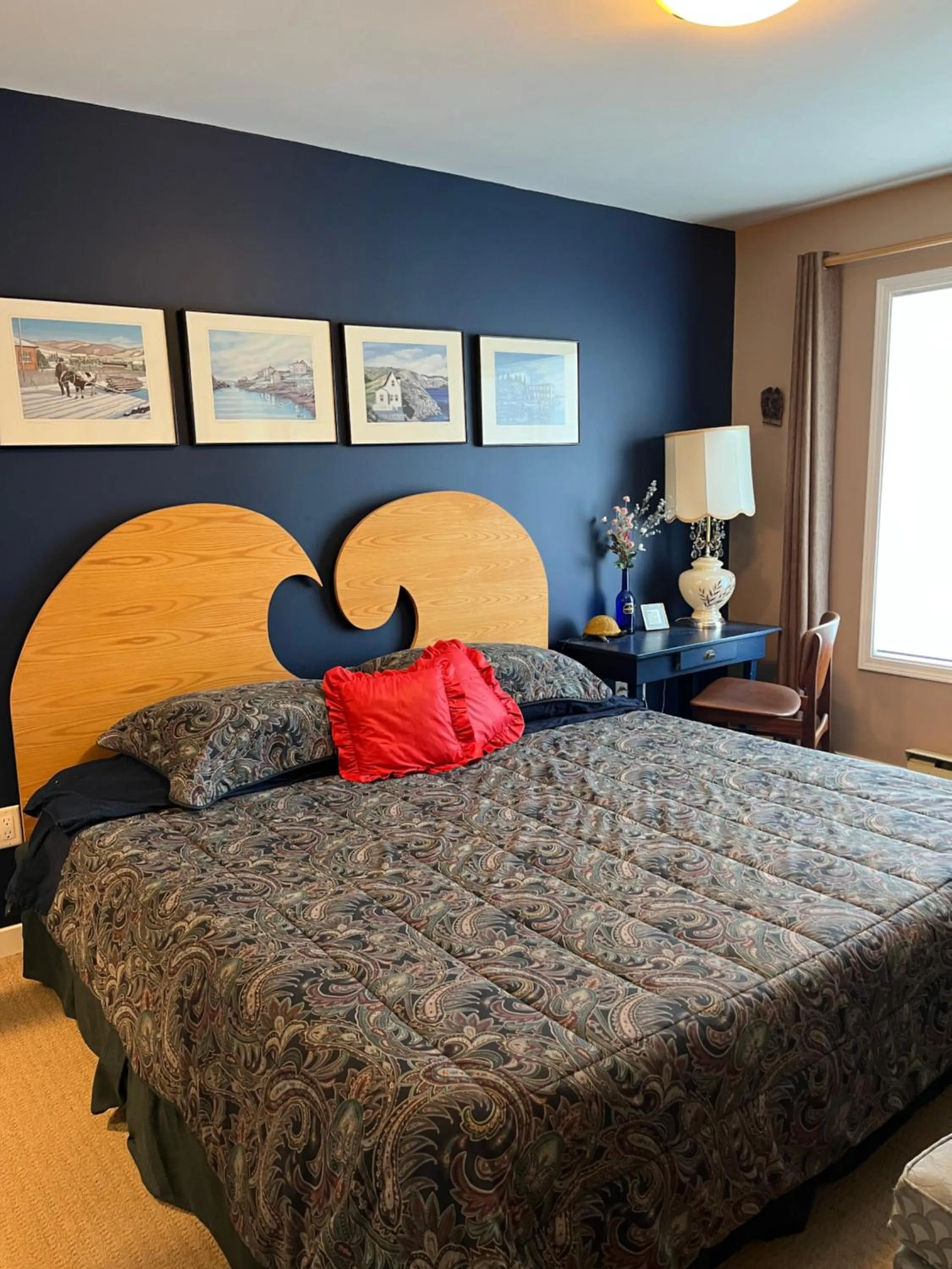 Bed in Cycle Inn Bed and Breakfast