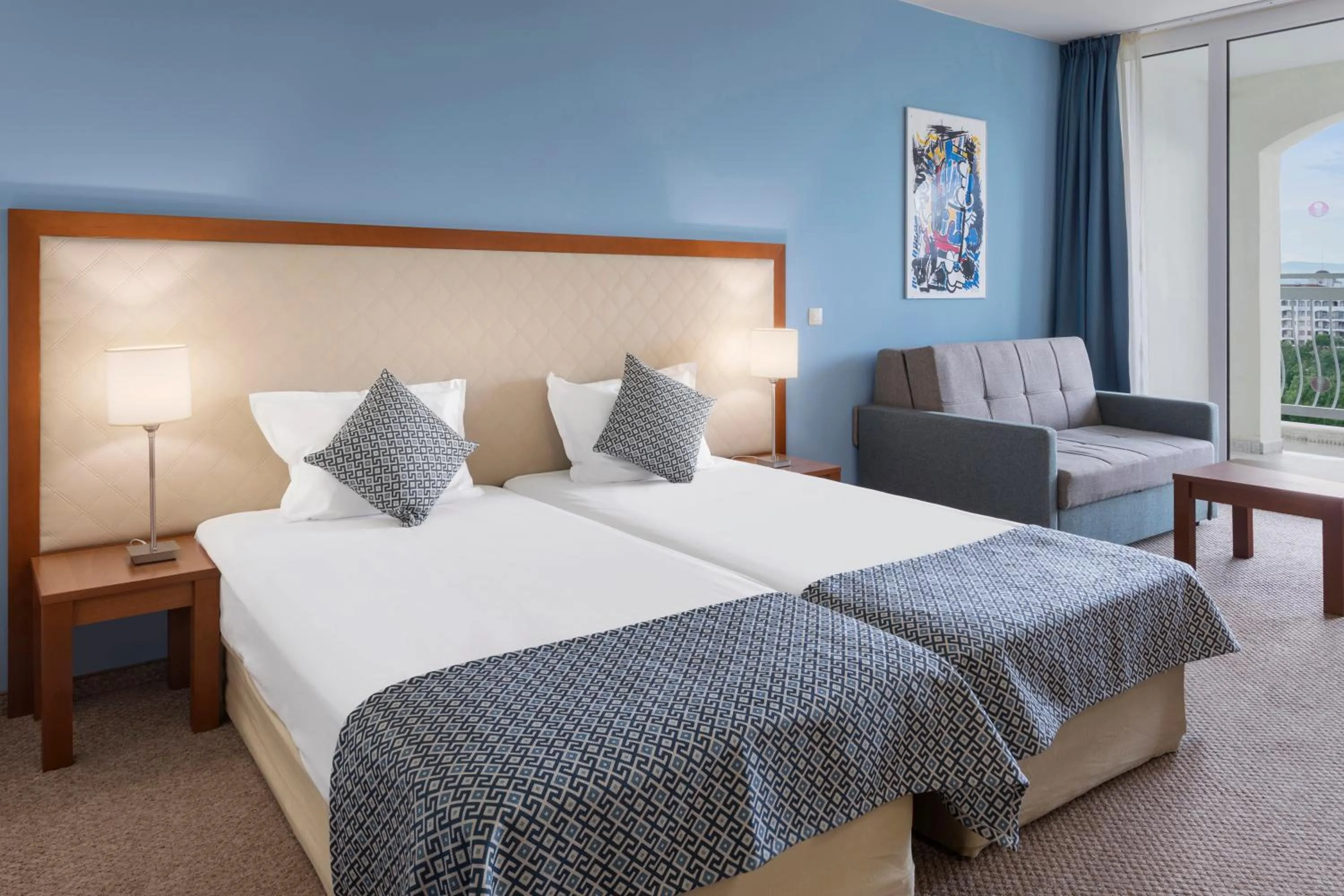 Bed in Sol Luna Bay All Inclusive