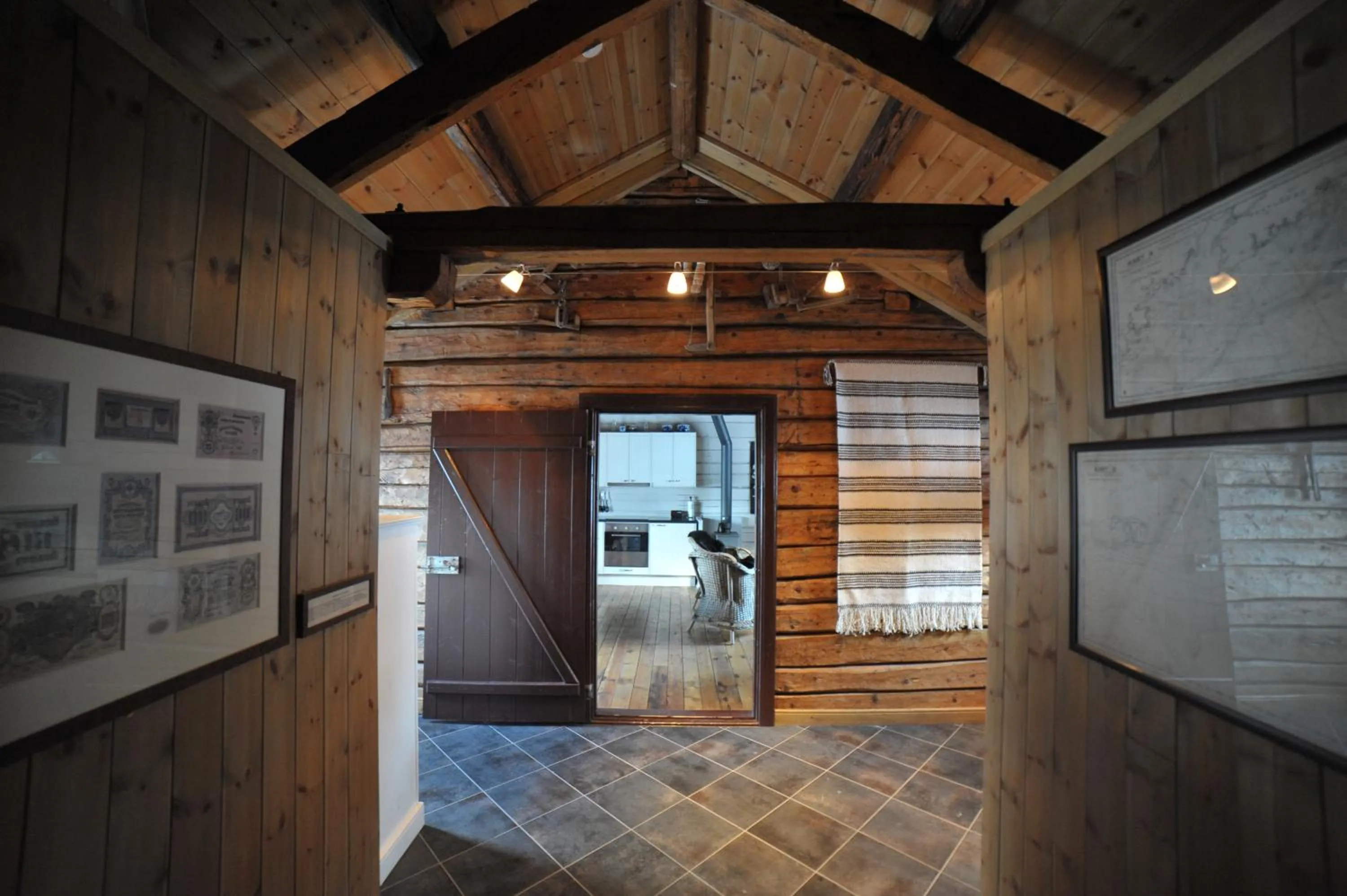 Facade/entrance in Reine Rorbuer - by Classic Norway Hotels