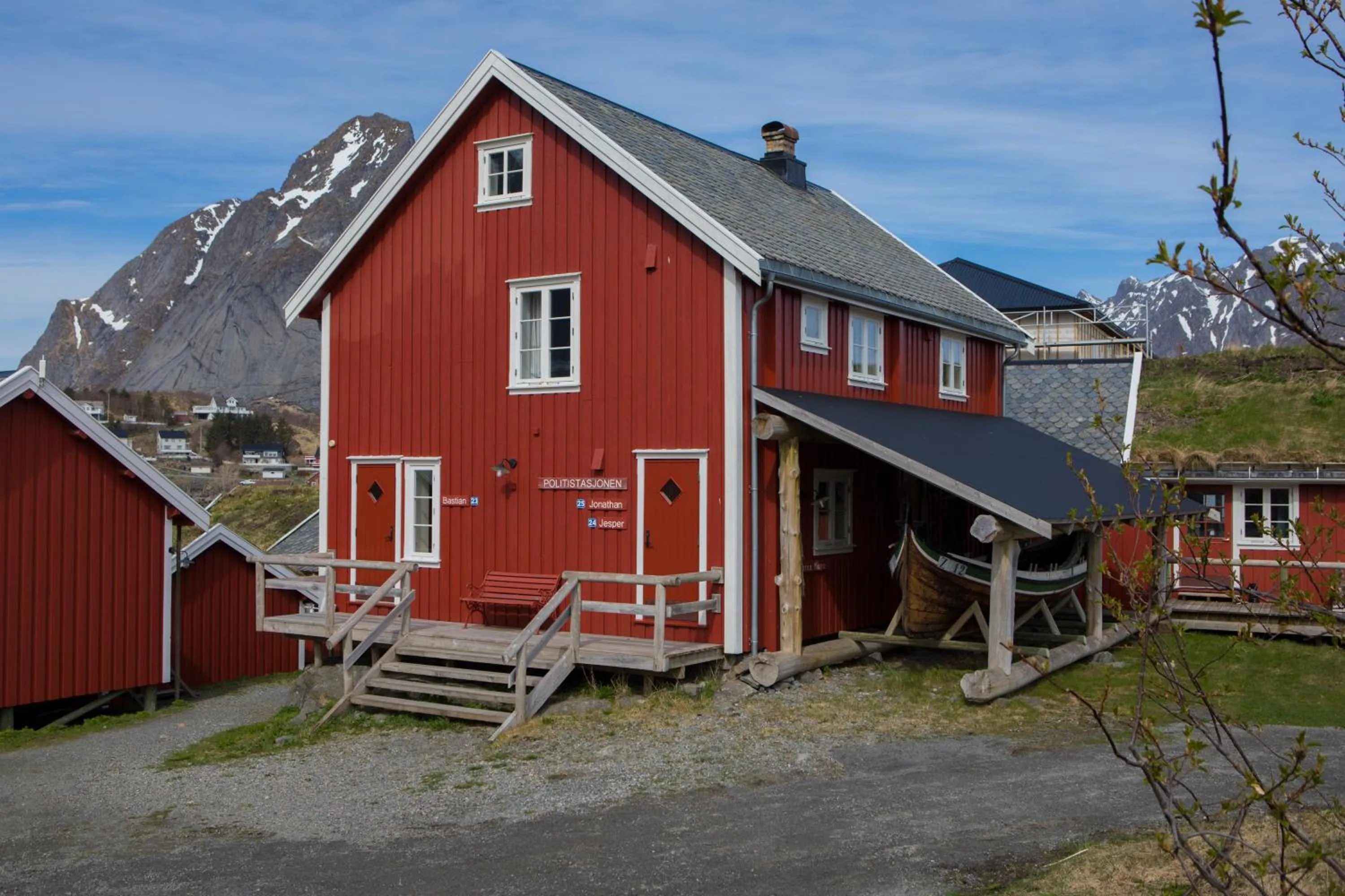 Property building in Reine Rorbuer - by Classic Norway Hotels