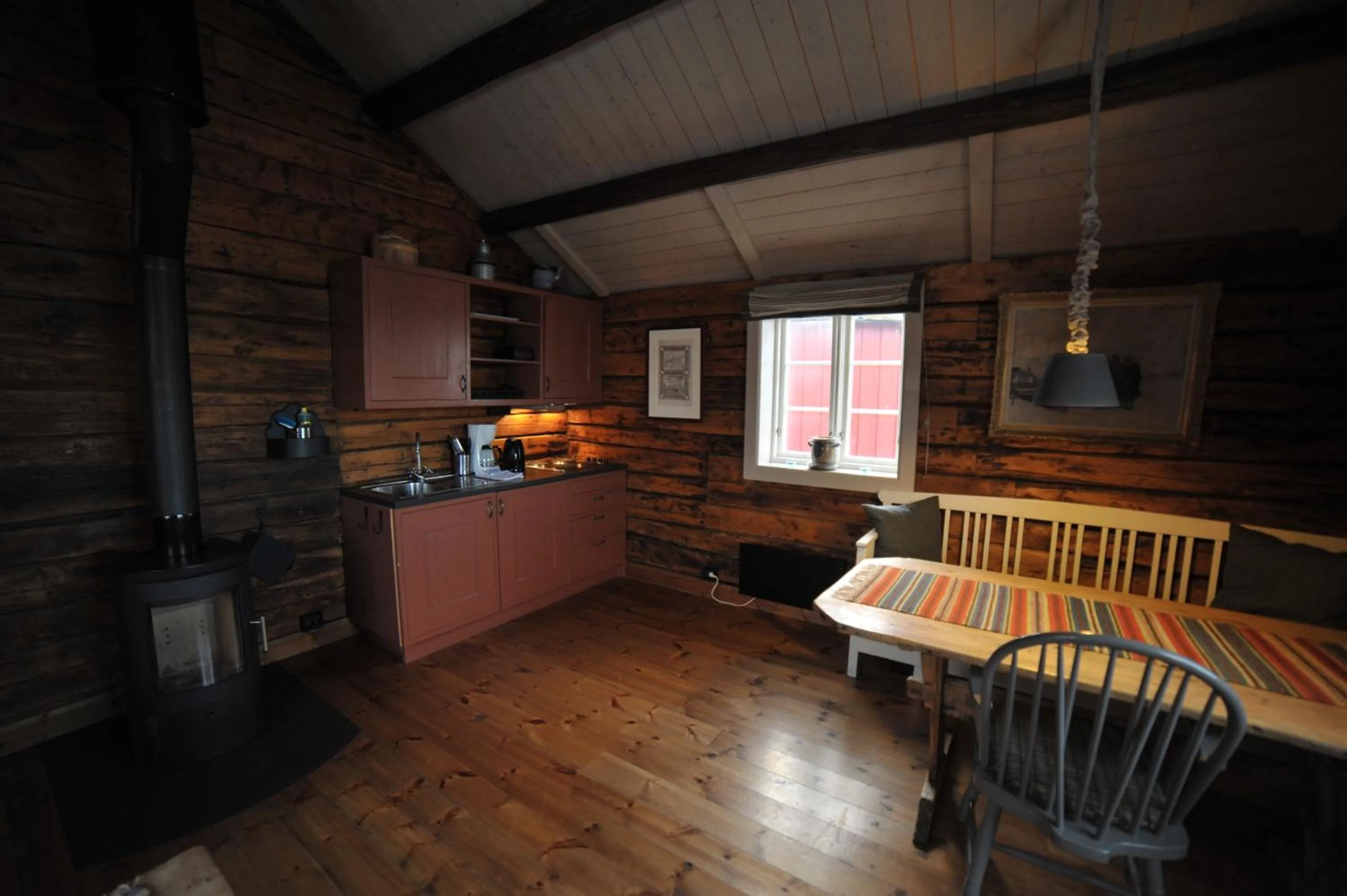 kitchen in Reine Rorbuer - by Classic Norway Hotels