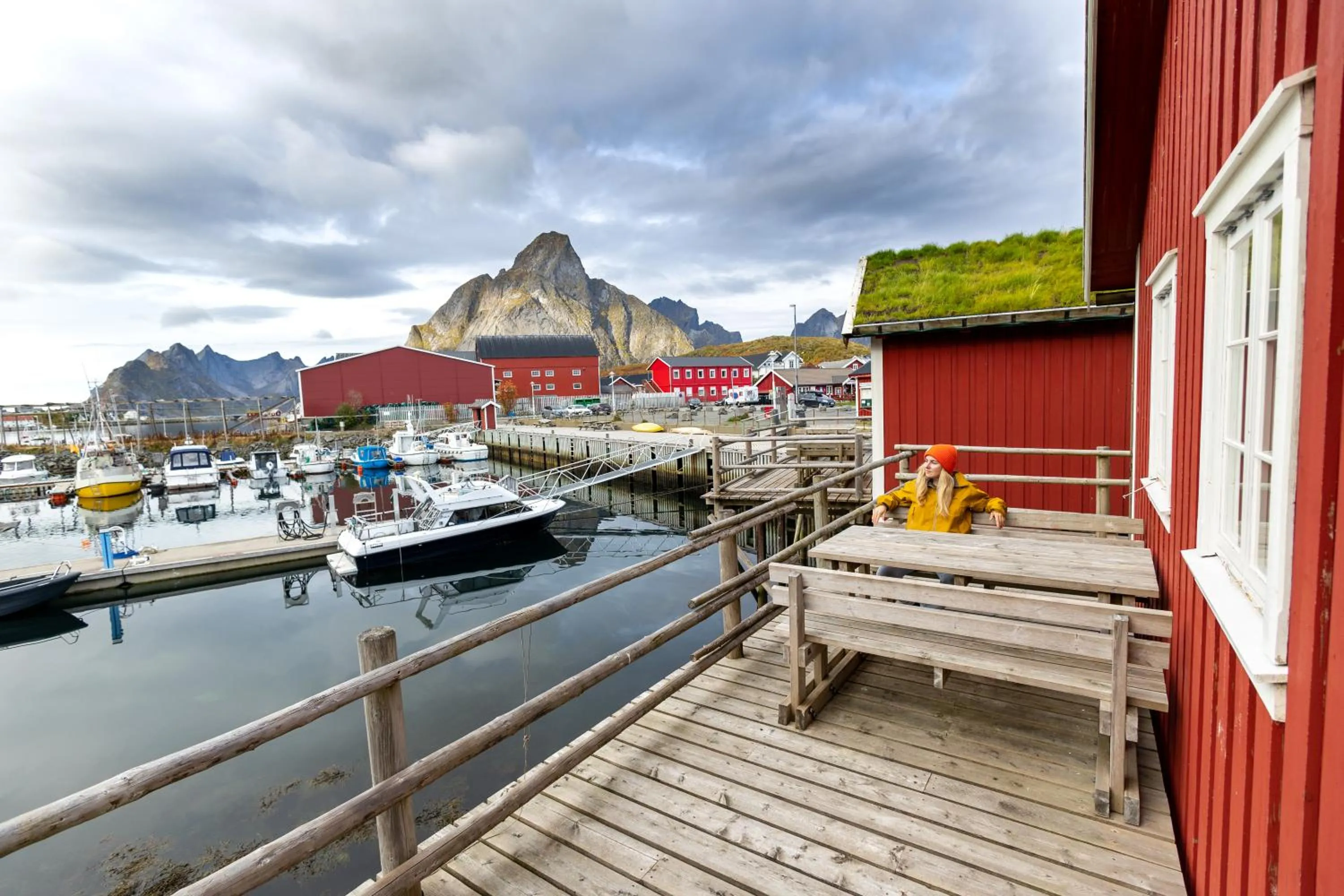 View (from property/room) in Reine Rorbuer - by Classic Norway Hotels