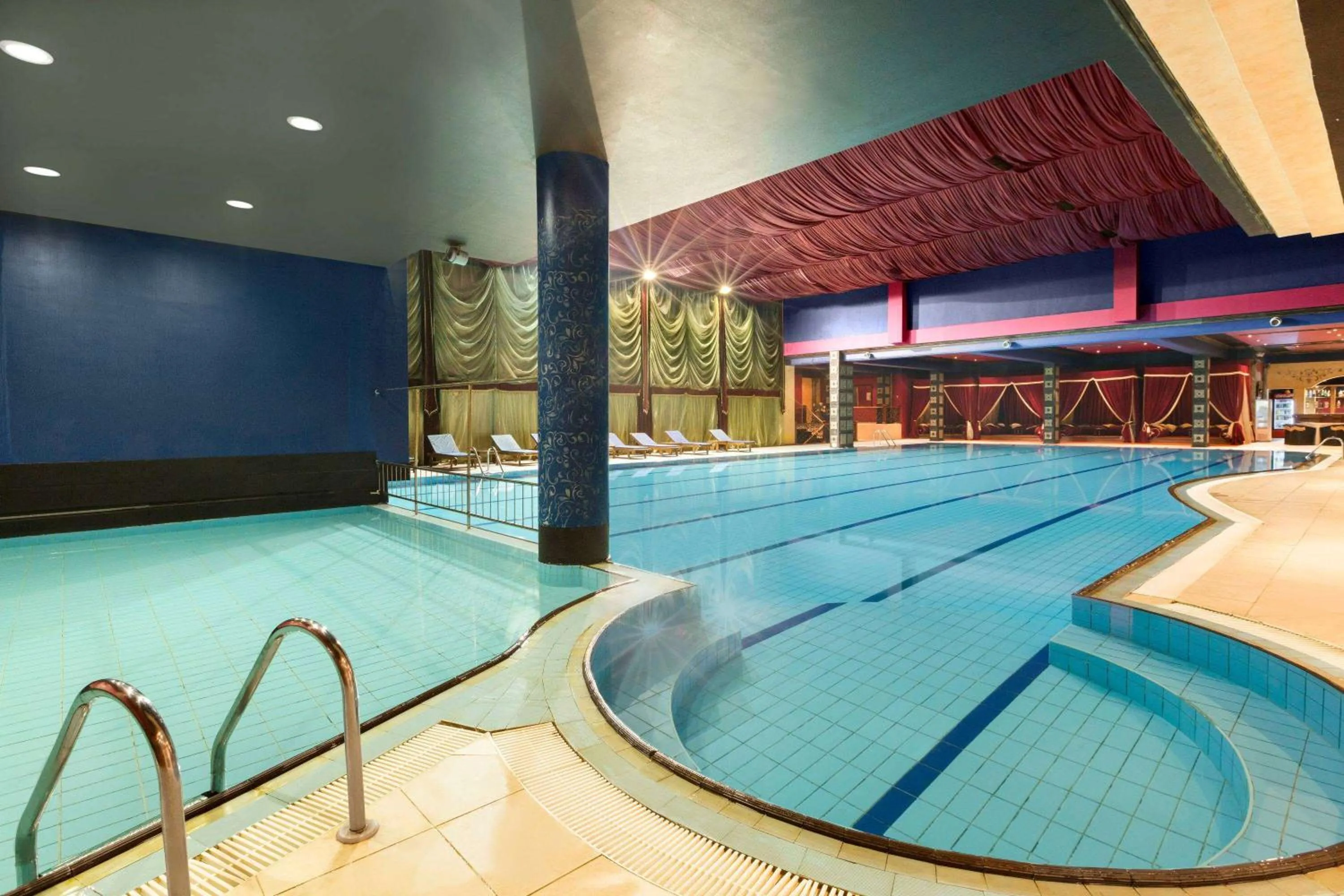 Pool view in Ramada by Wyndham Sofia City Center