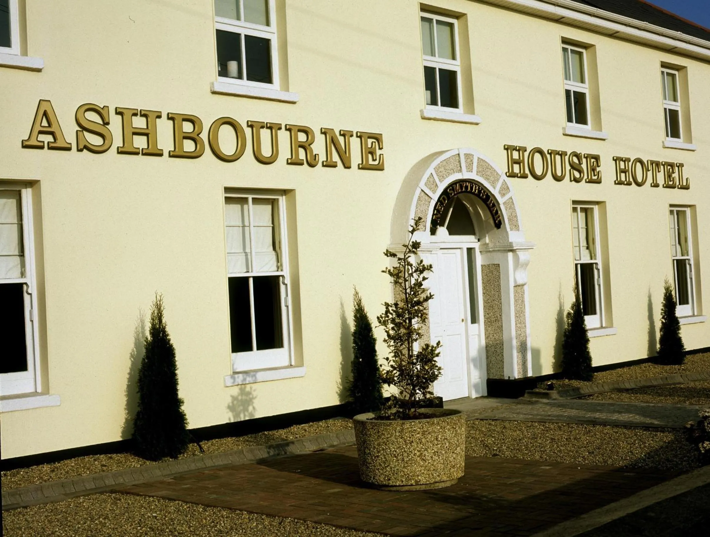 On site in Ashbourne House Hotel
