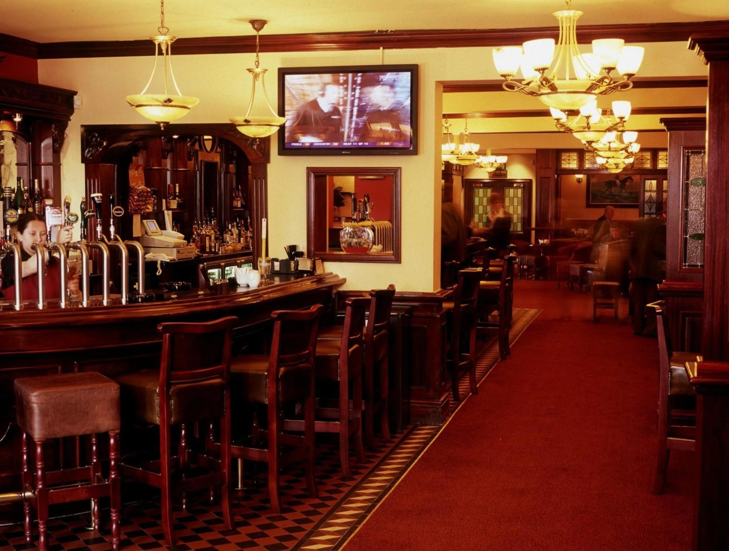 Lounge or bar in Ashbourne House Hotel