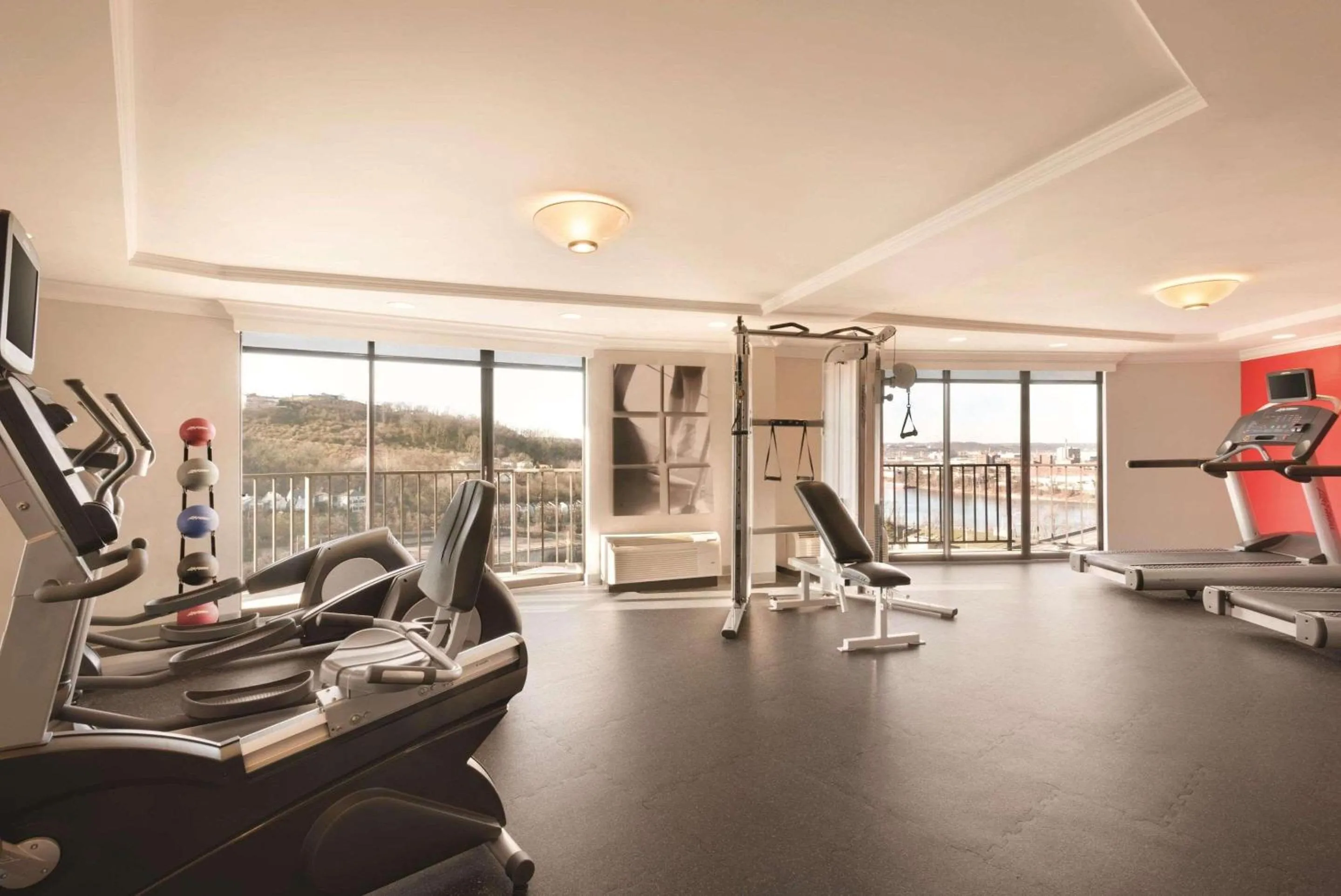 Fitness centre/facilities in Radisson Hotel Cincinnati Riverfront