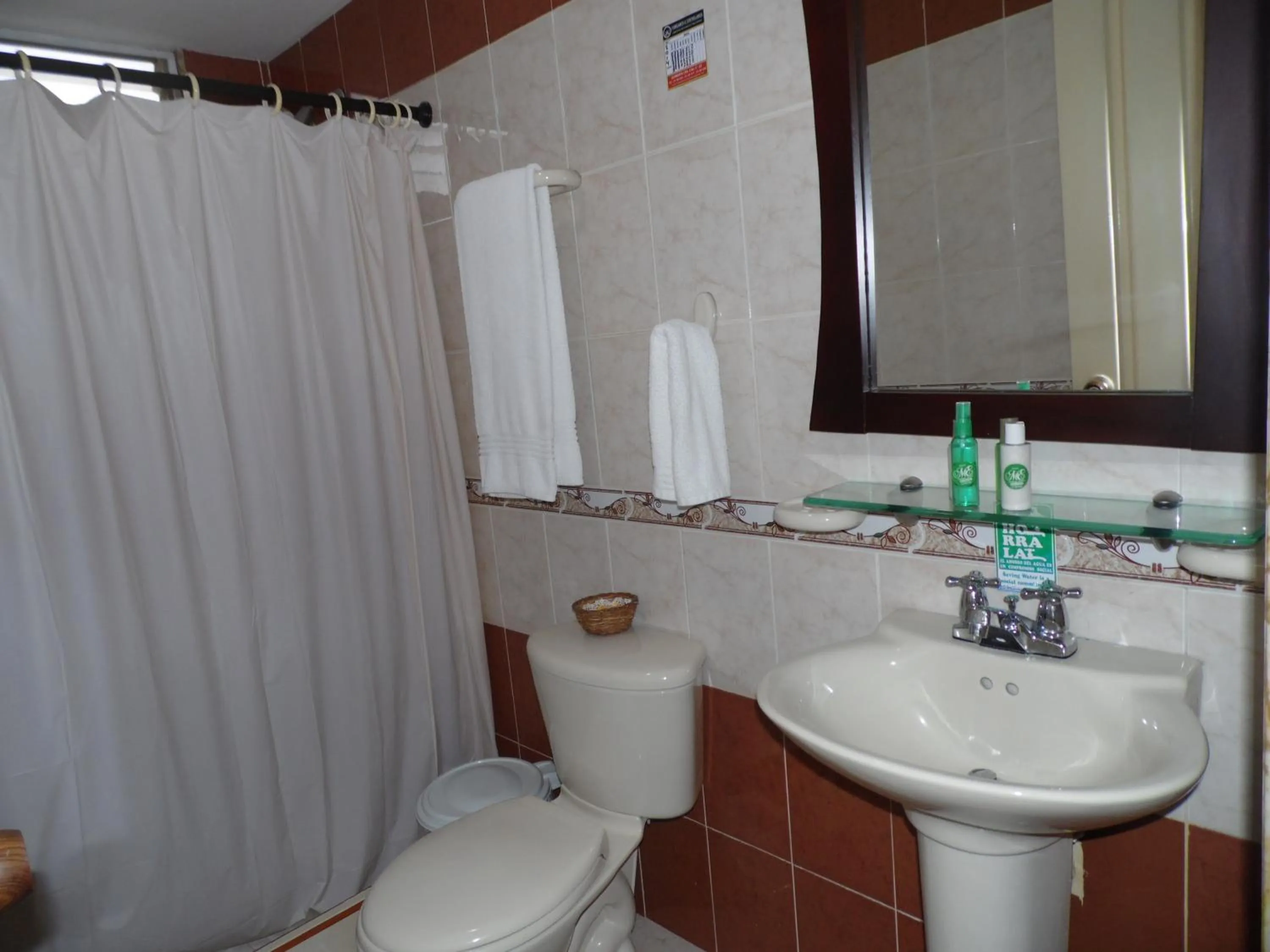 Bed in Hotel La Terraza