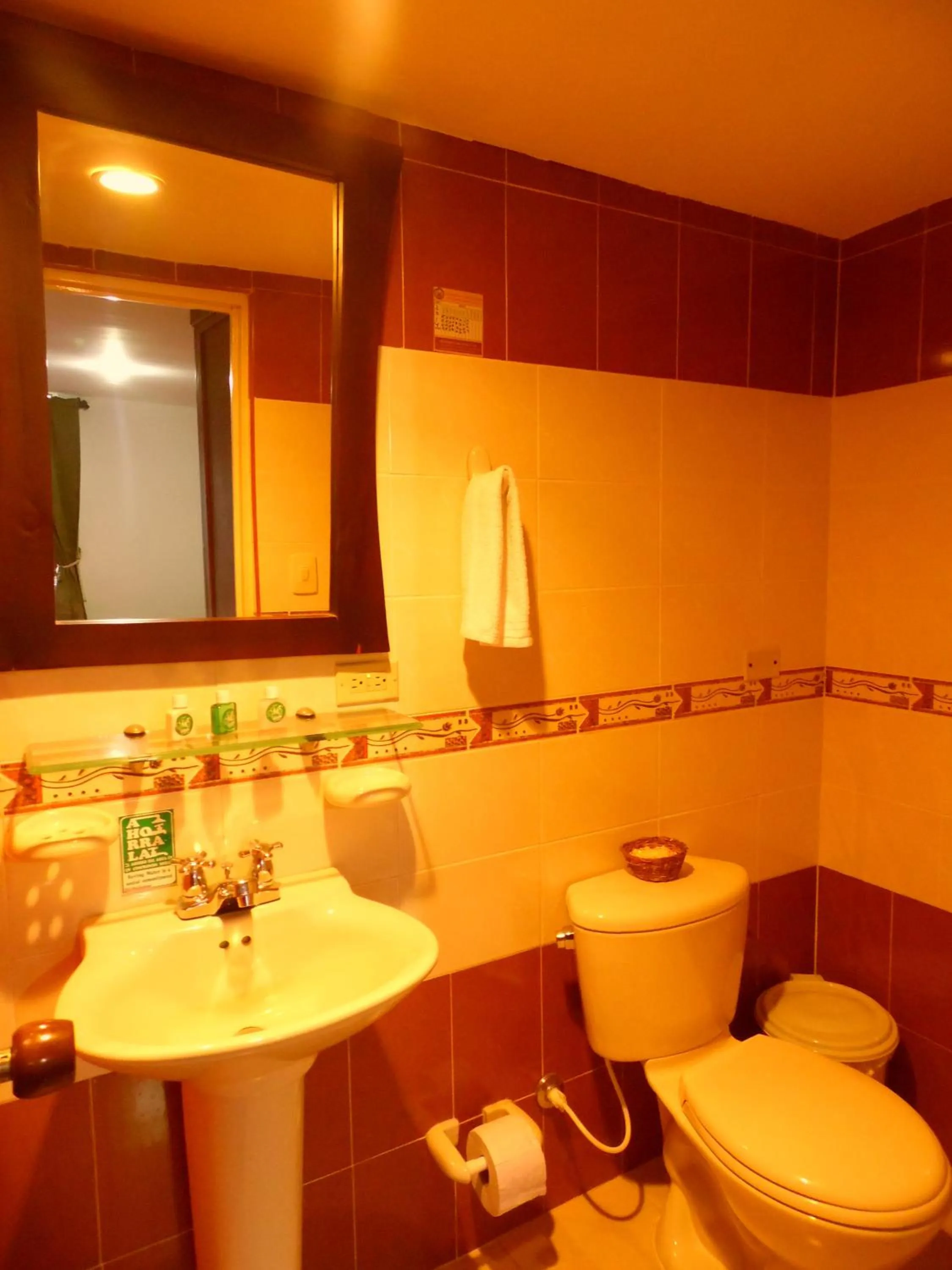 Bathroom in Hotel La Terraza