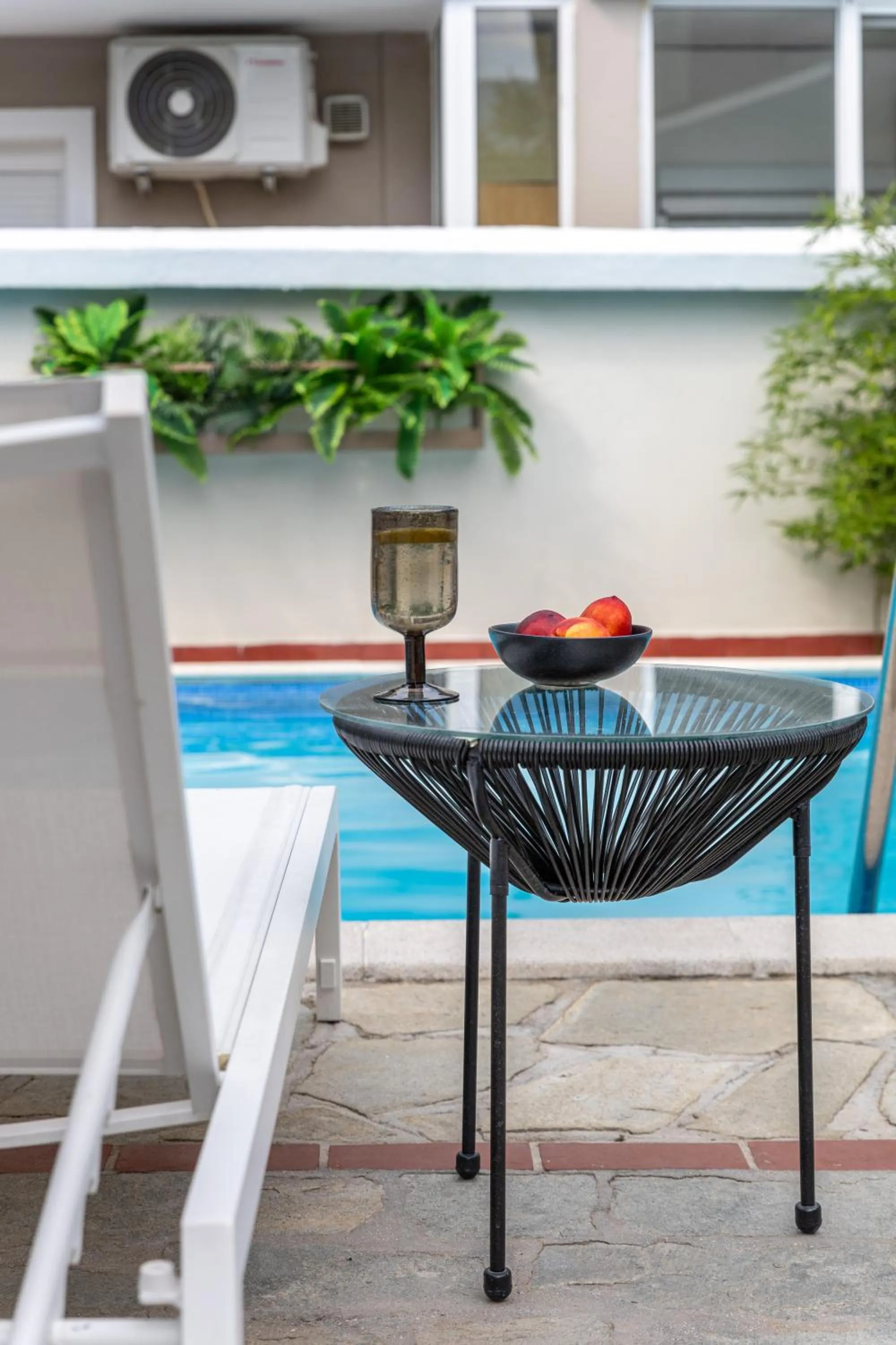 Swimming pool in Philoxenia Inn