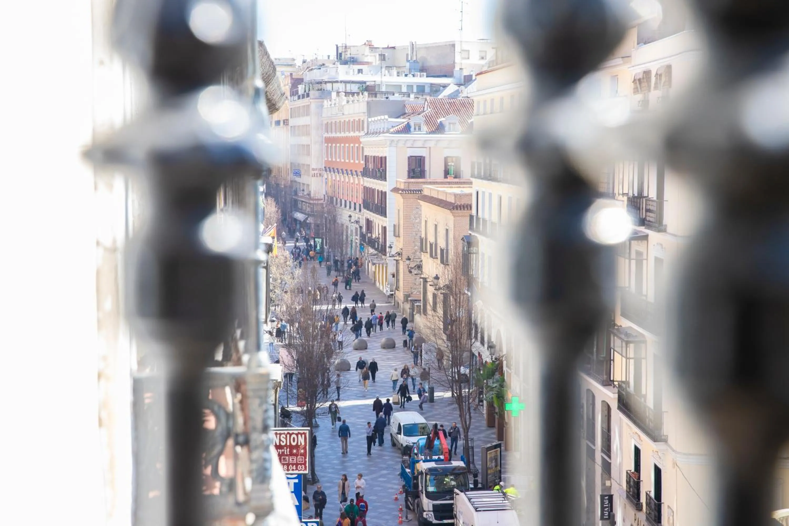 City view in Hostal Rober