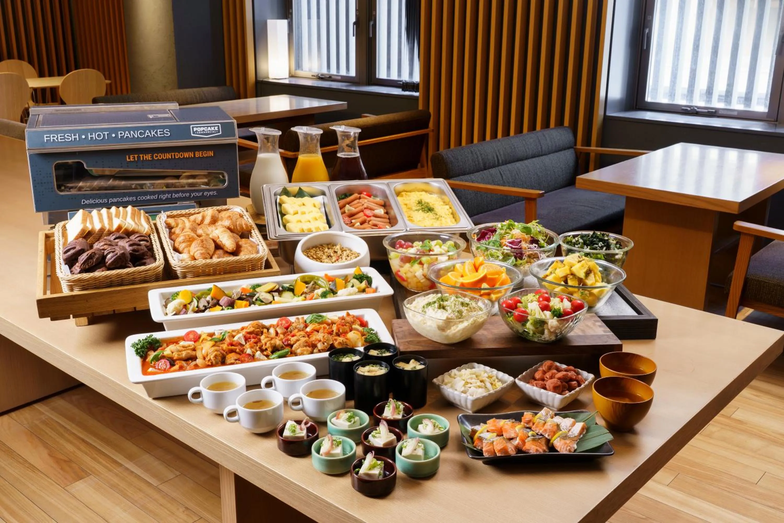 Breakfast in Hotel Vista Premio Kyoto Nagomi tei