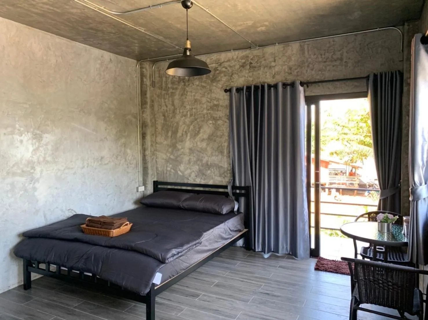 Bed in Somphoch Garden