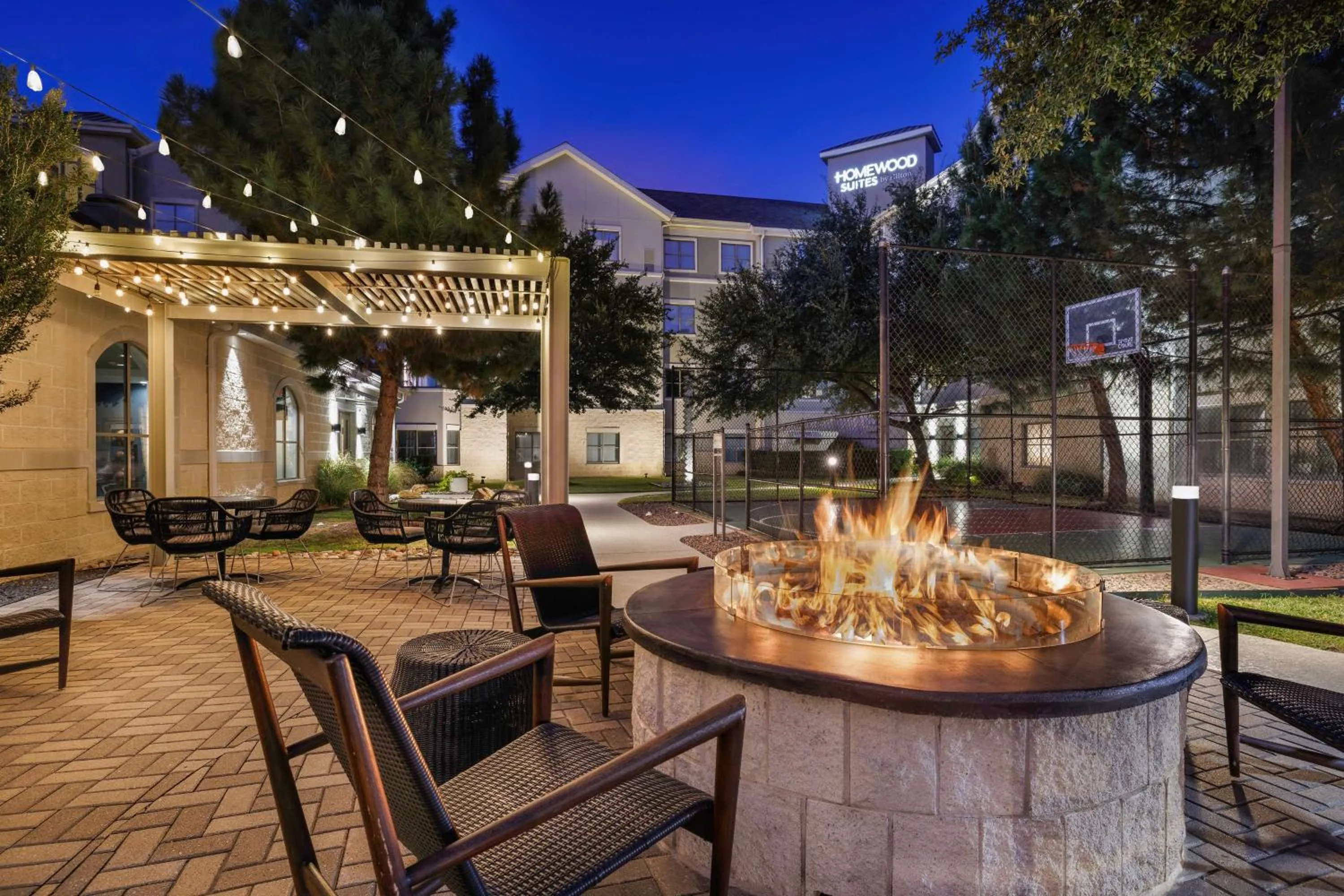 Patio in Homewood Suites by Hilton Plano-Richardson