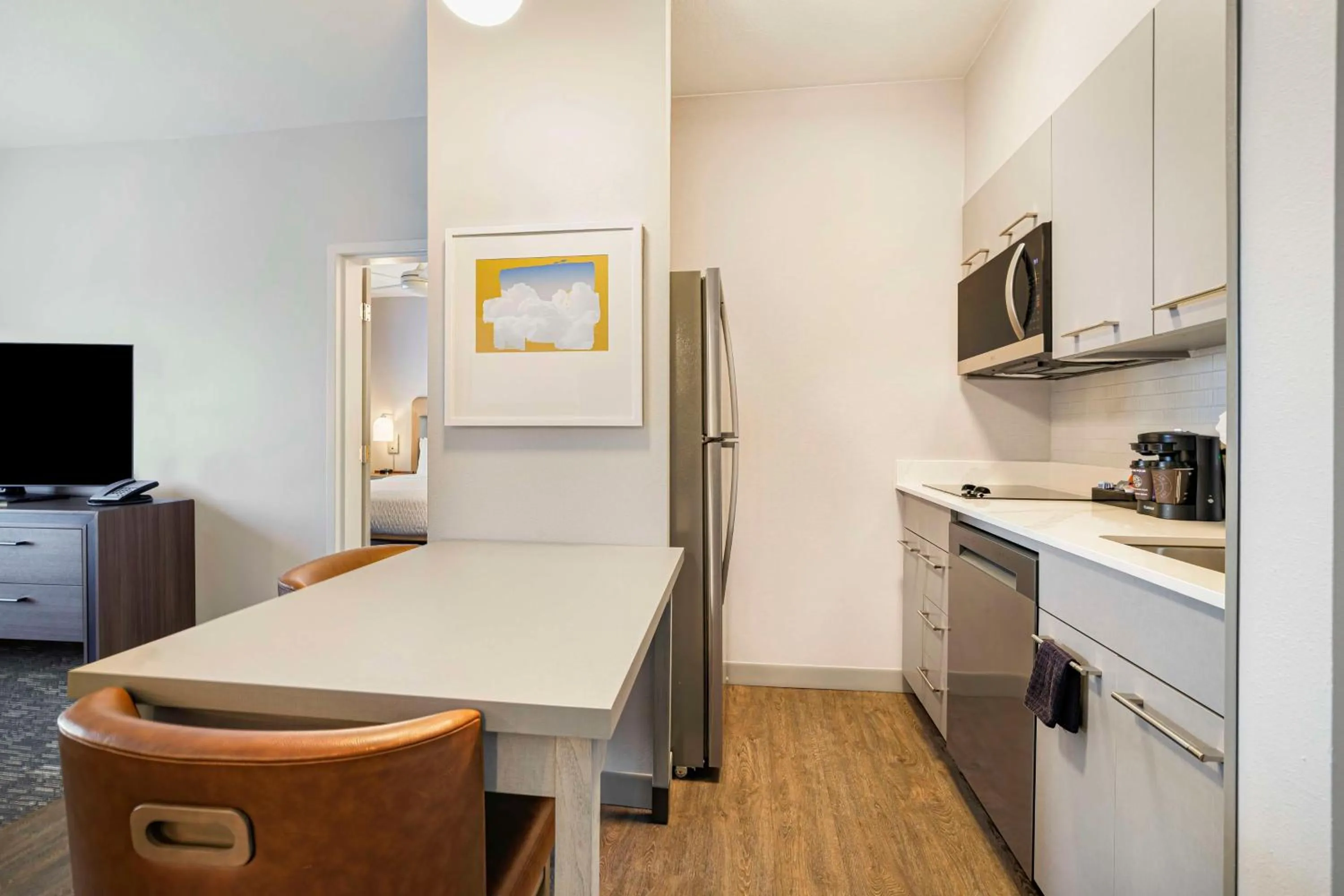 Kitchen or kitchenette in Homewood Suites by Hilton Plano-Richardson