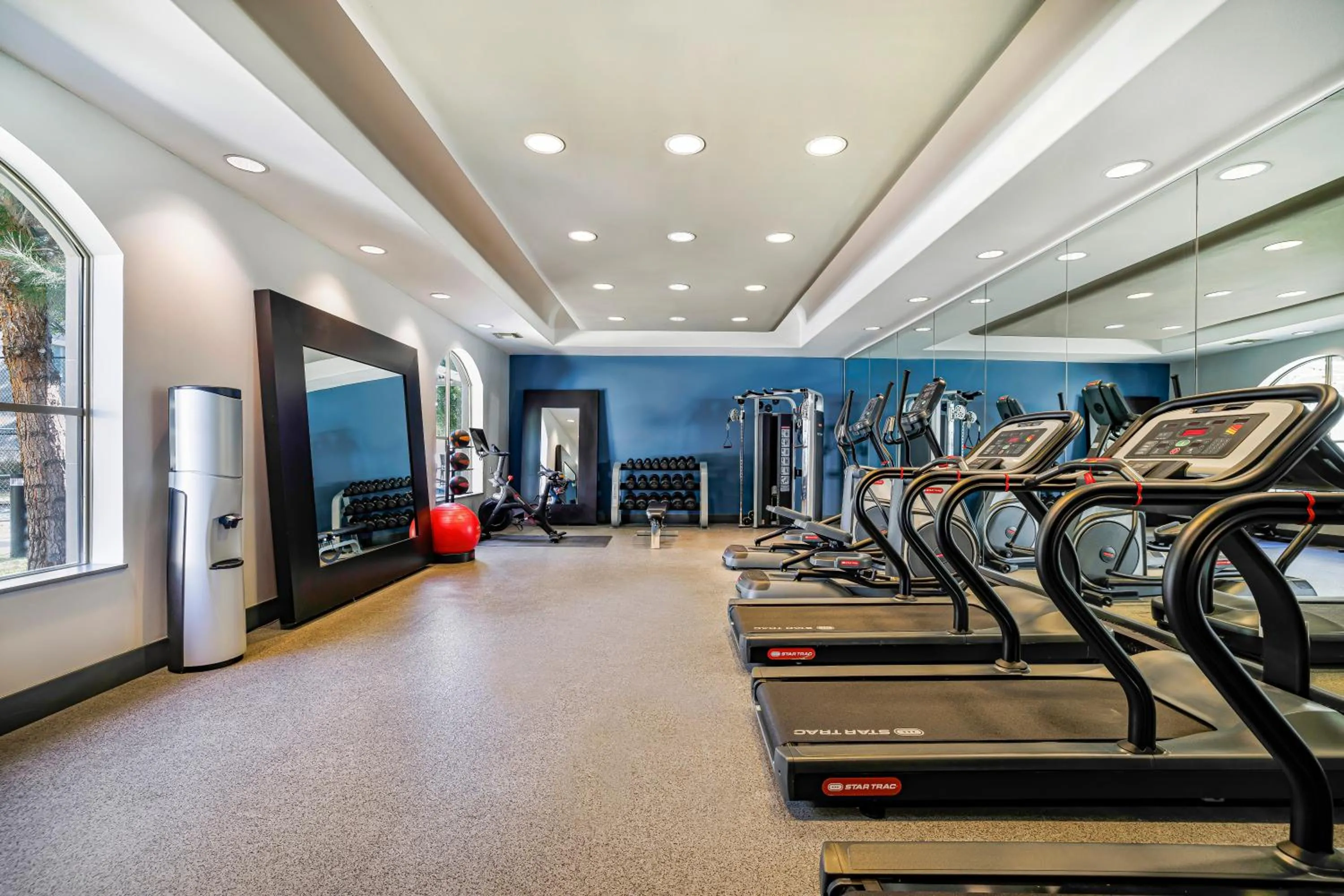Fitness centre/facilities in Homewood Suites by Hilton Plano-Richardson