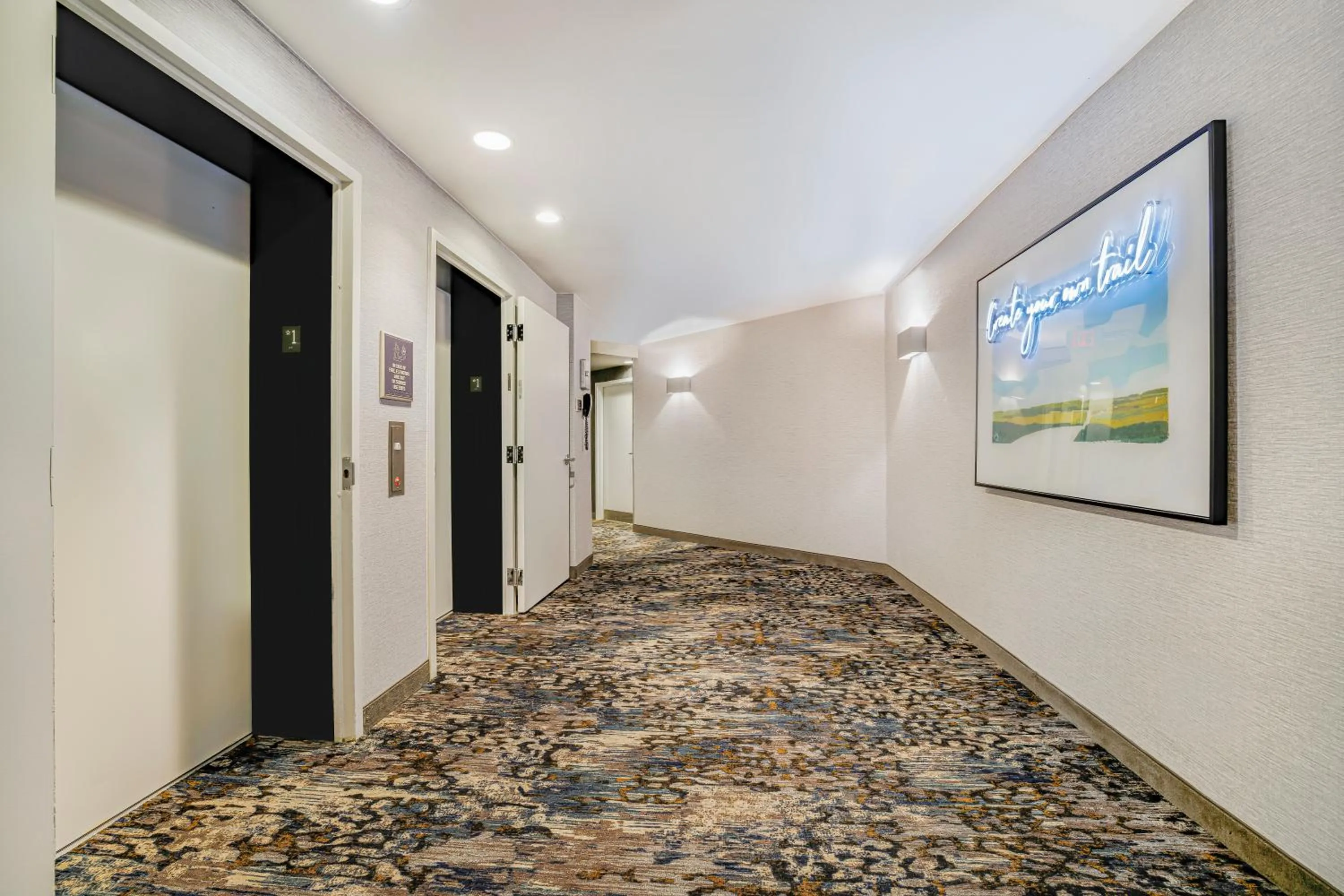 elevator in Homewood Suites by Hilton Plano-Richardson