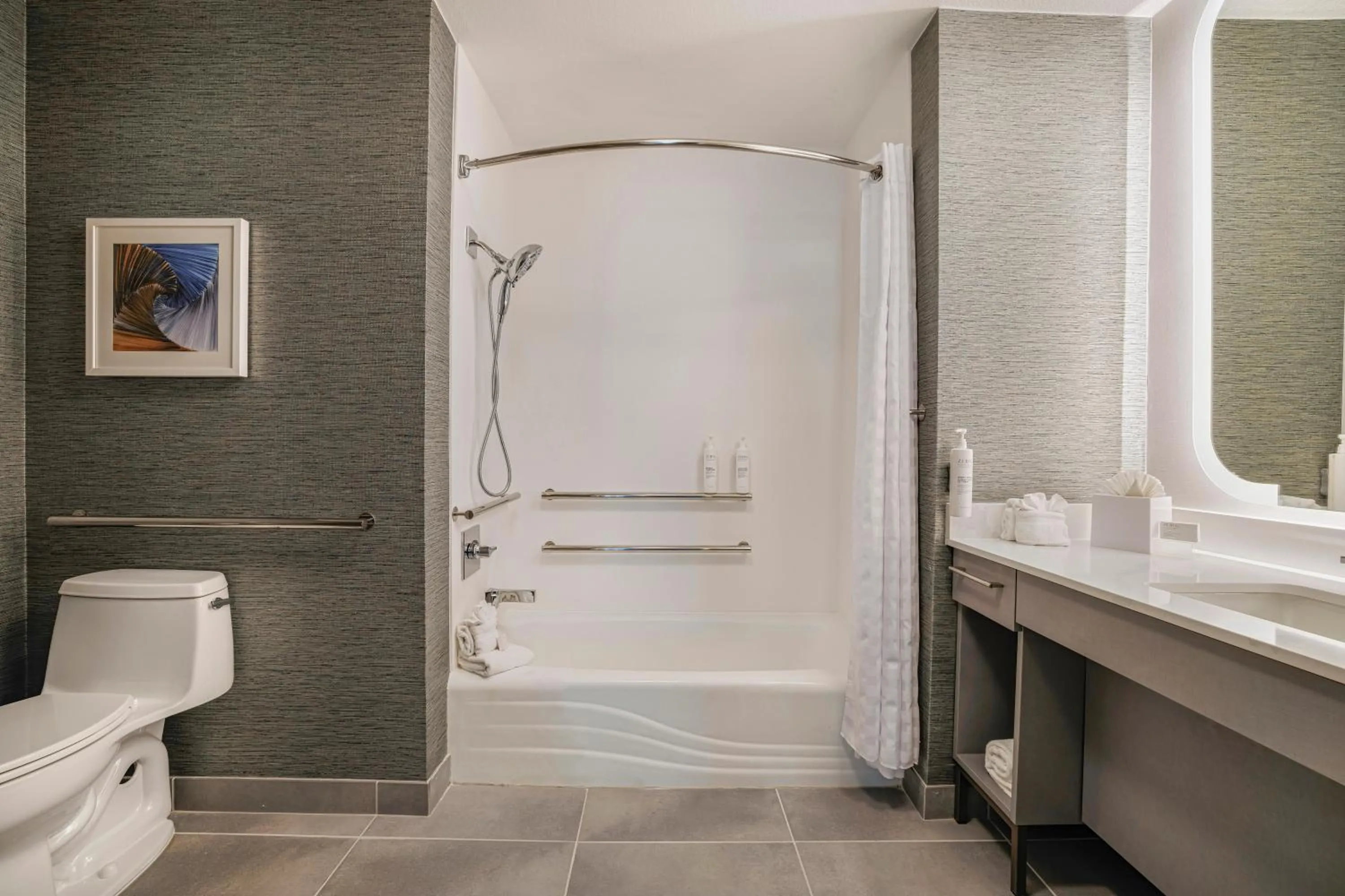 Bathroom in Homewood Suites by Hilton Plano-Richardson