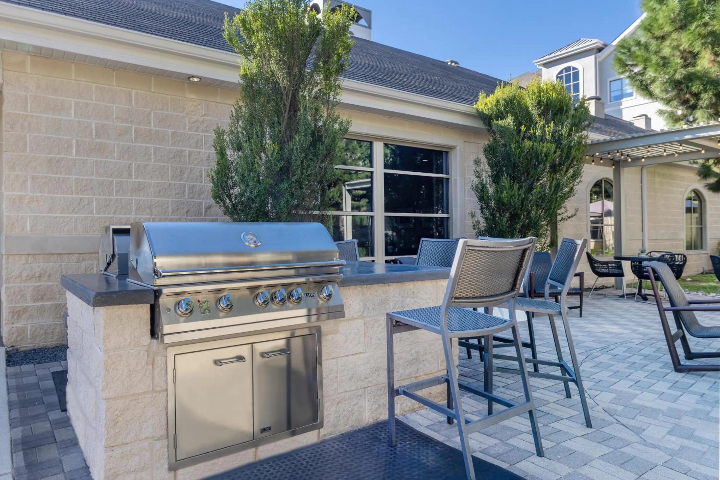 Patio in Homewood Suites by Hilton Plano-Richardson