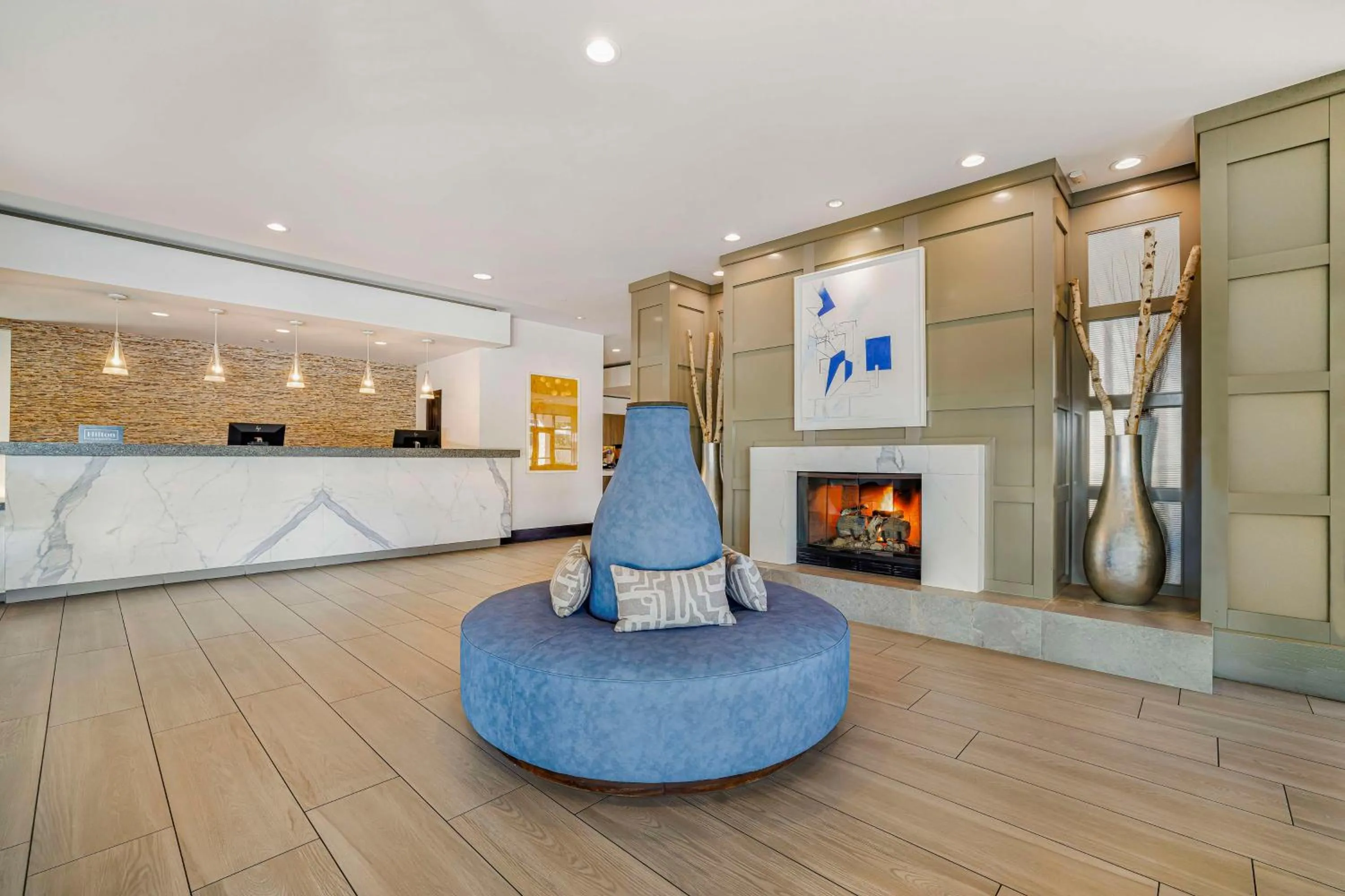 Lobby or reception in Homewood Suites by Hilton Plano-Richardson