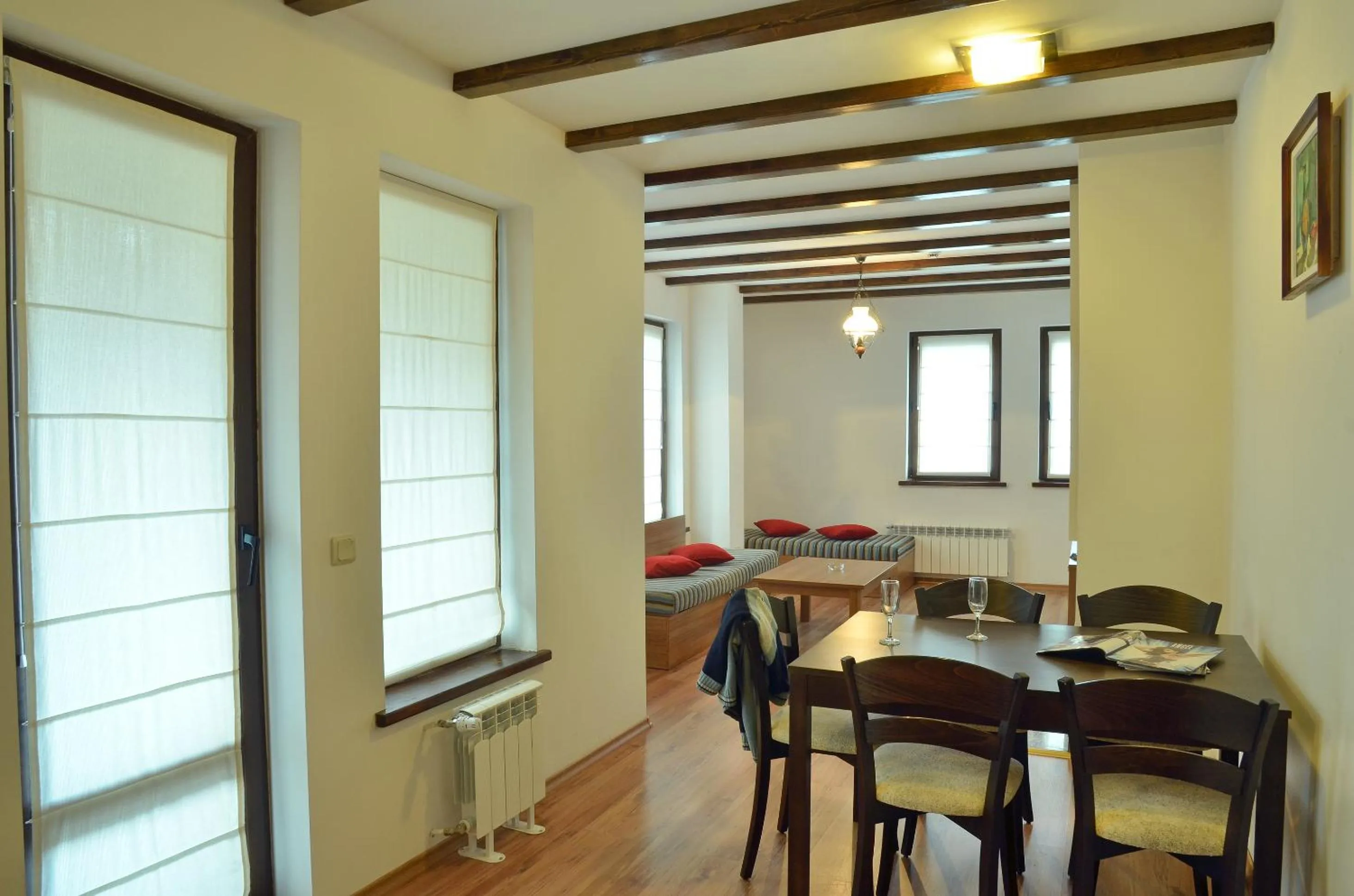 Dining area in Green Life Family Apartments Pamporovo